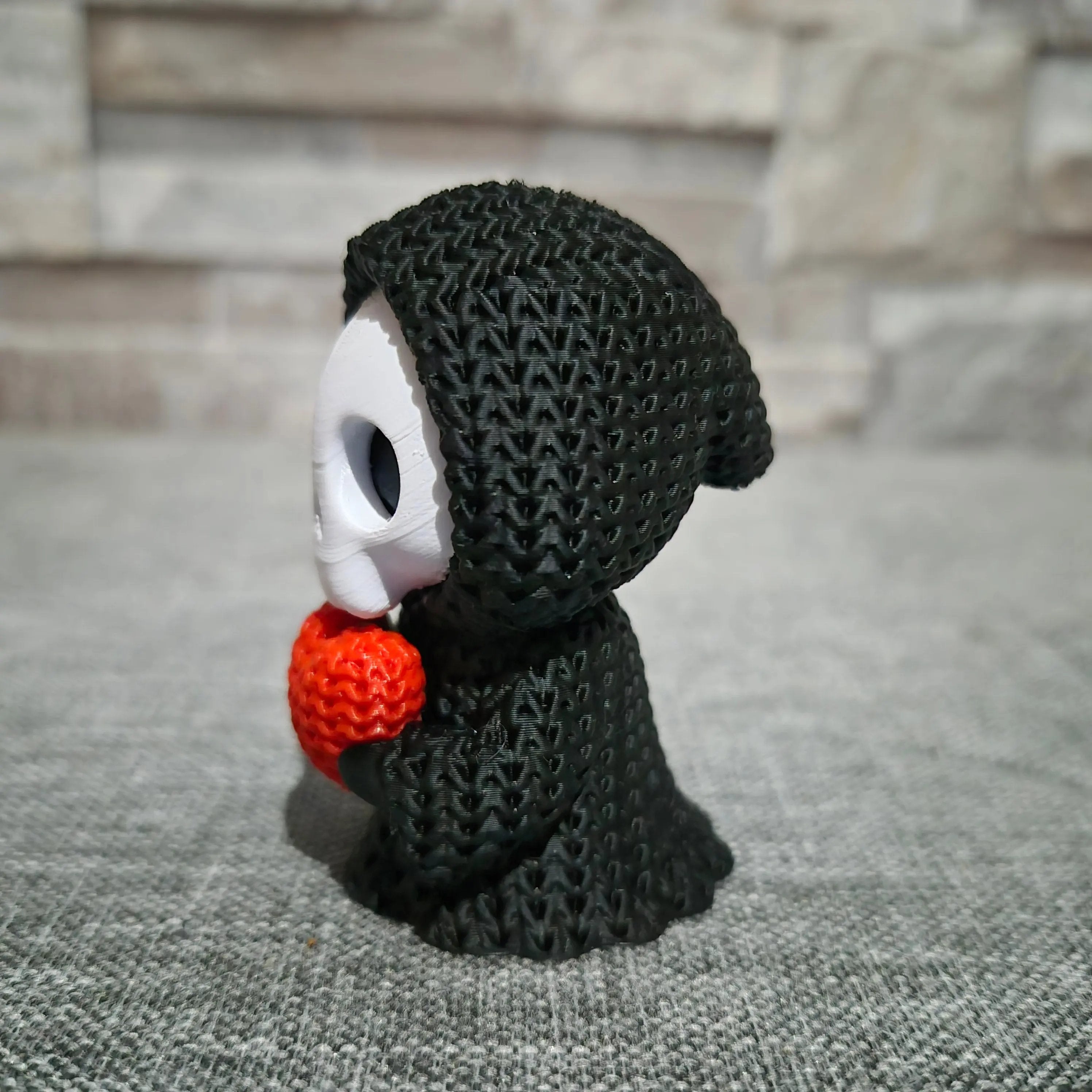 Décoration Squelette Cœur Tricot 3D – Figurine Halloween & Saint-Valentin | Bandji3D Bandji3D