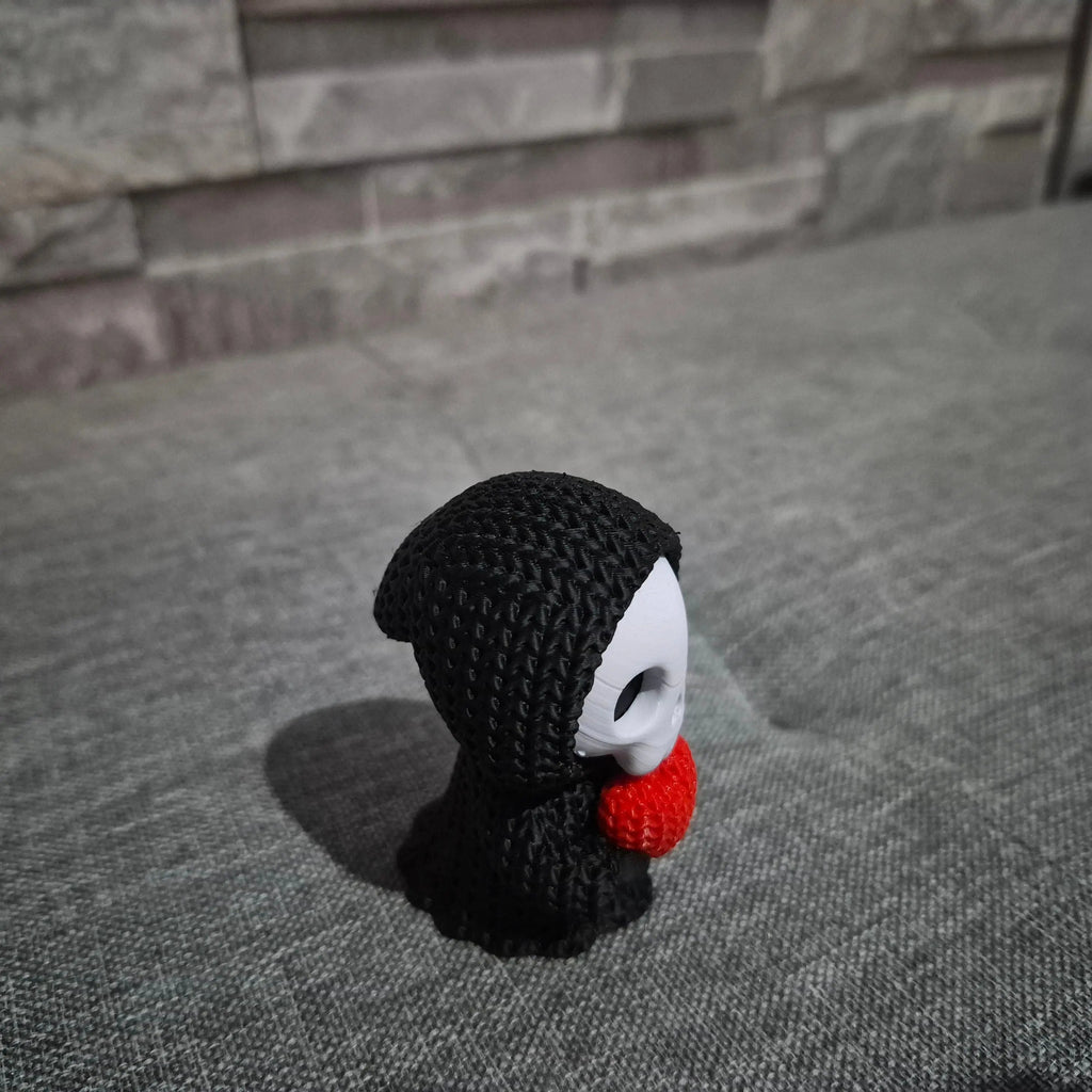 Décoration Squelette Cœur Tricot 3D – Figurine Halloween & Saint-Valentin | Bandji3D Bandji3D