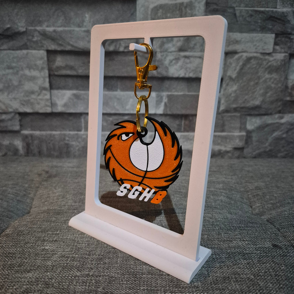 Porte-clés SGHB Héricourt Basketball Imprimé en 3D