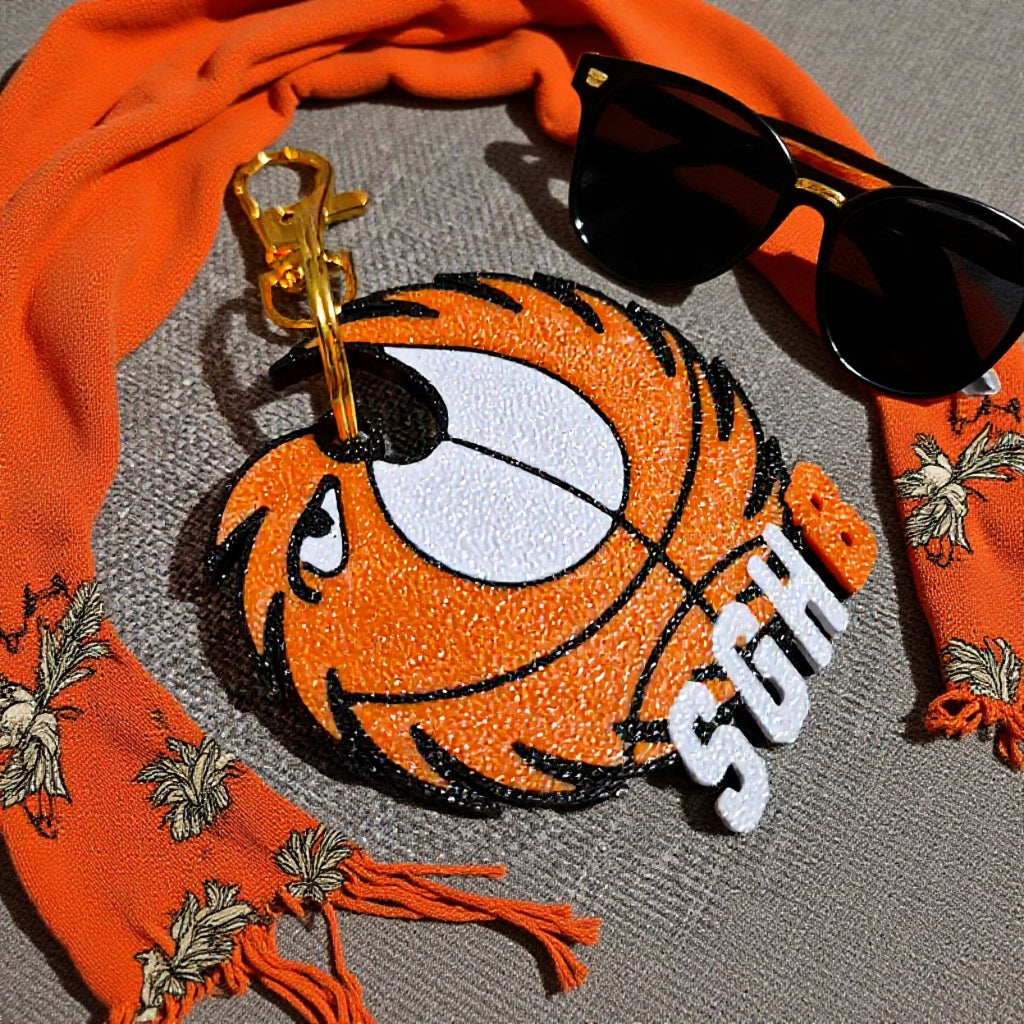 Porte-clés SGHB Héricourt Basketball Imprimé en 3D