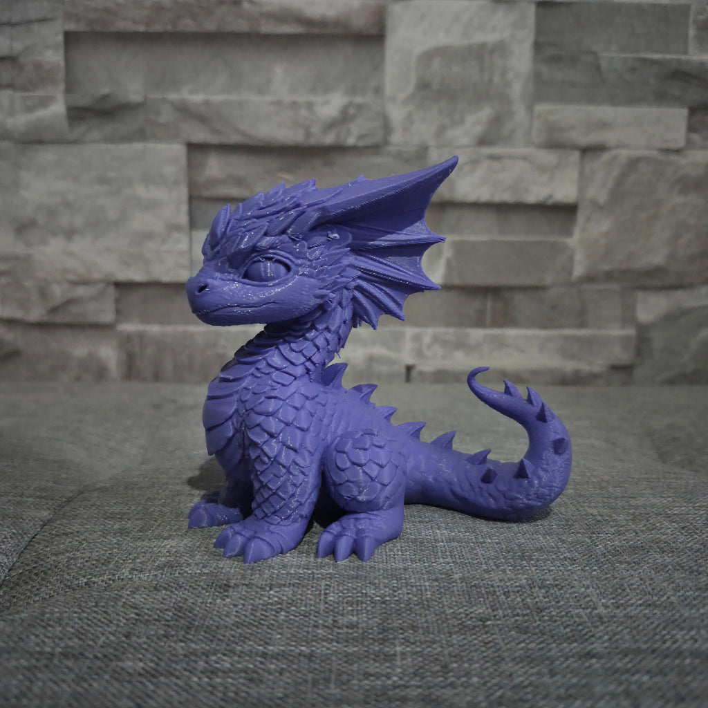 Figurine dragon imprimée en 3D – Décoration fantasy – 15 et 24 cm