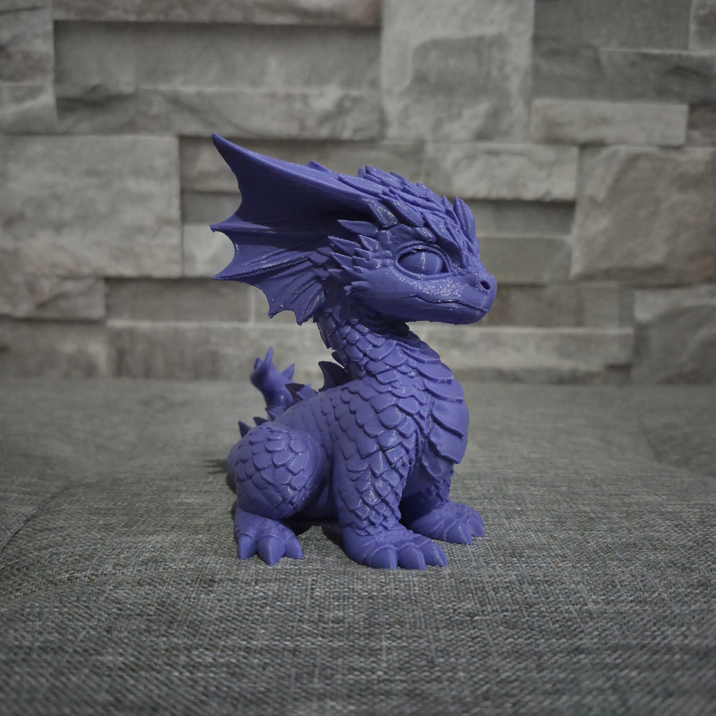 Figurine dragon imprimée en 3D – Décoration fantasy – 15 et 24 cm