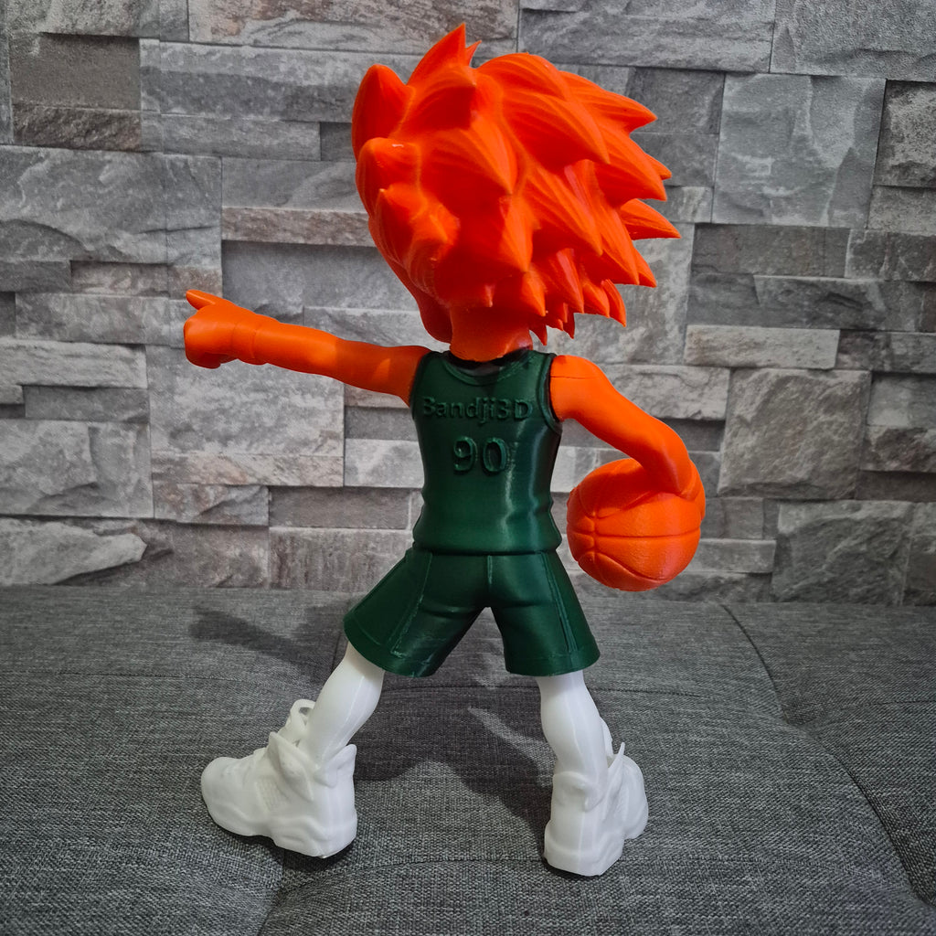 Figurine Mascotte Basketball SGHB – Figurine décorative sport – Impression 3D
