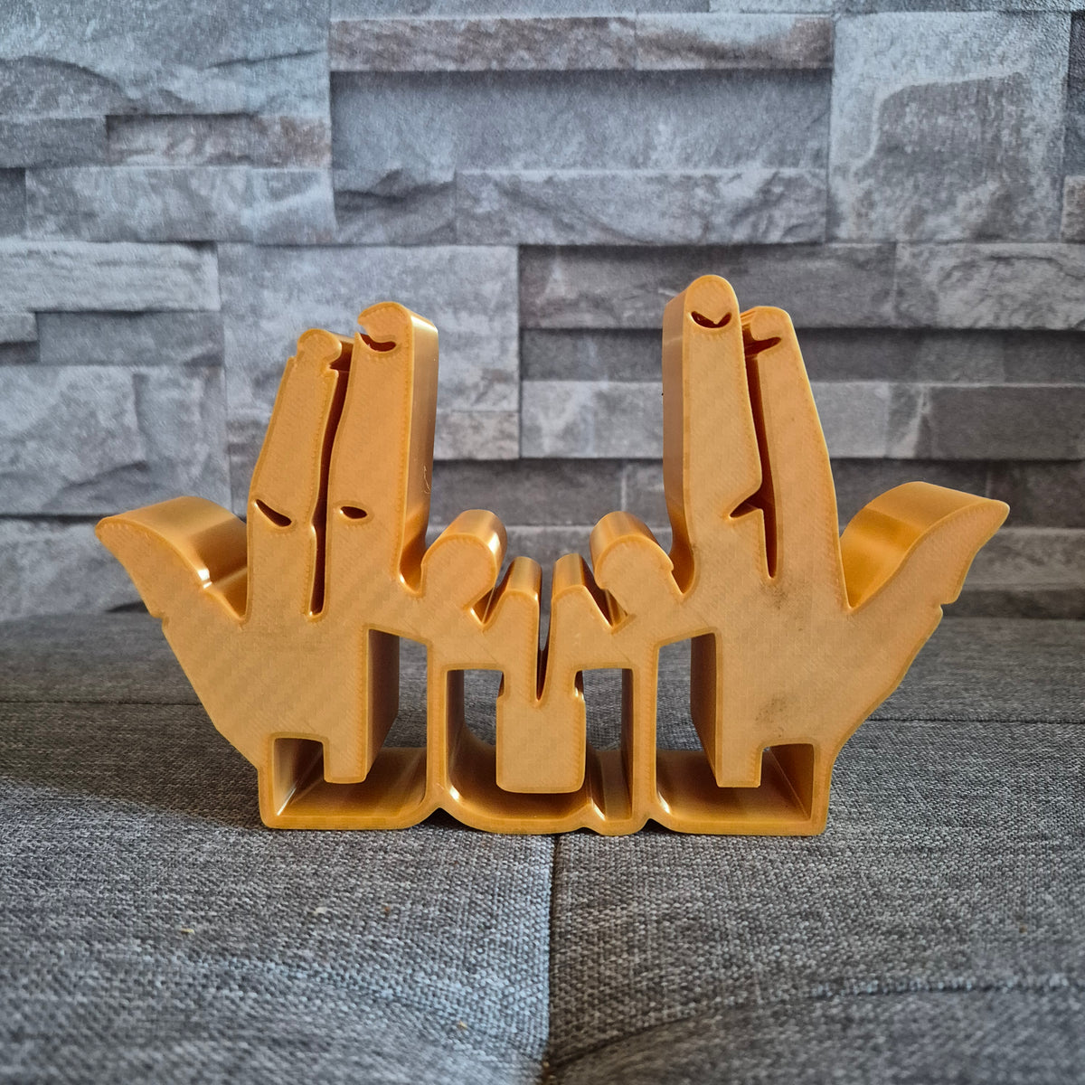 Figurine Signe JUL en Impression 3D – Décoration Originale