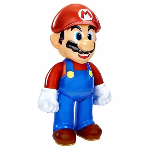 Nintendo Super Mario - 50cm Articulated Mario Figure - 7 Points of Articulation - Detailed Toy - Large Collectible Figure - For Fans and Collectors - Gift Idea for Children Ages 3 and Up