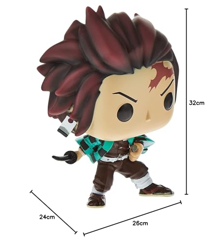 Funko Pop Animation: Demon Slayer - Tanjiro Kamado - Collectible Vinyl Figure - Gift Idea - Official Products - Toys for Children and Adults - Anime Fans