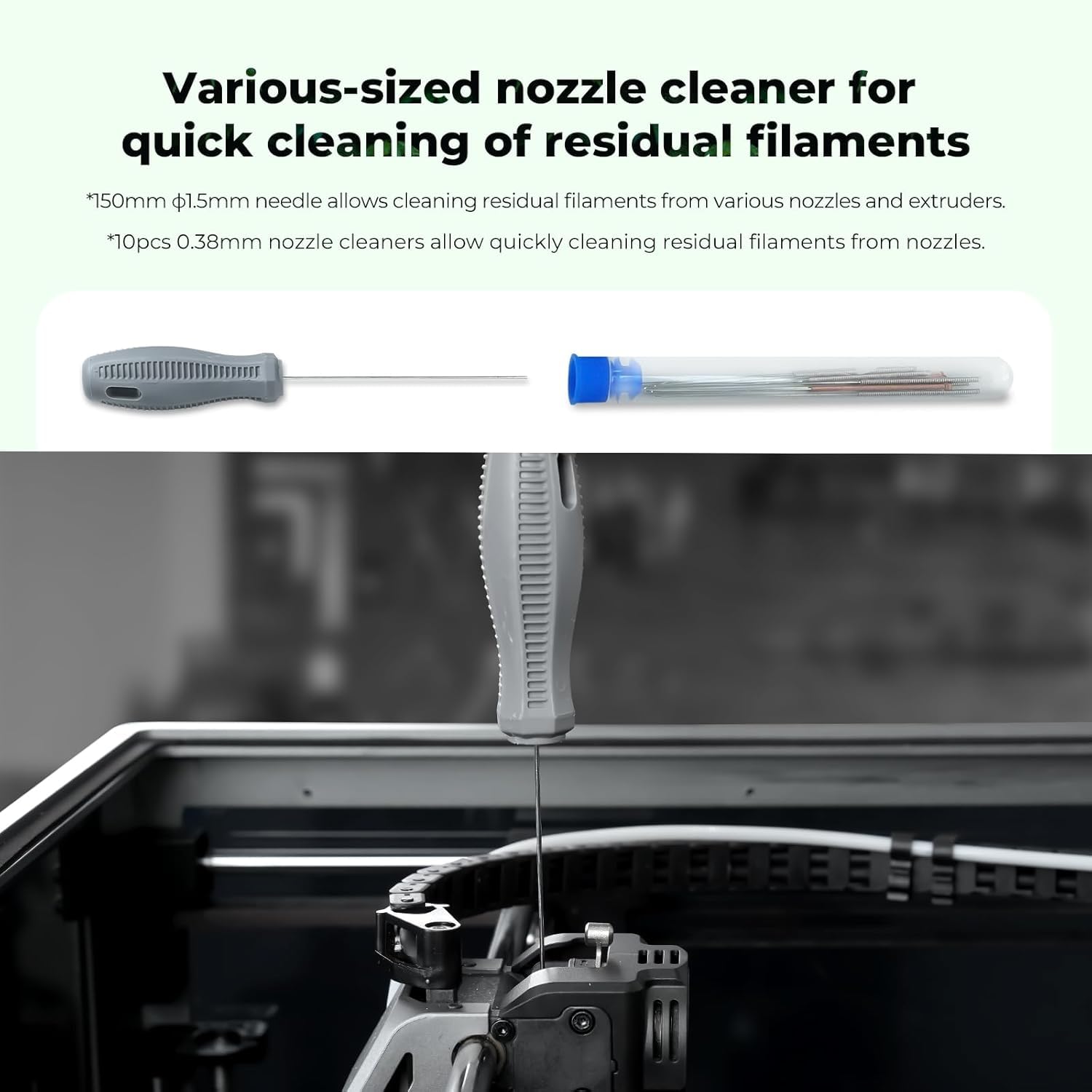 Creality Kit d'outils pour Imprimante 3D, 74 Pièces, Ensemble d'assemblage