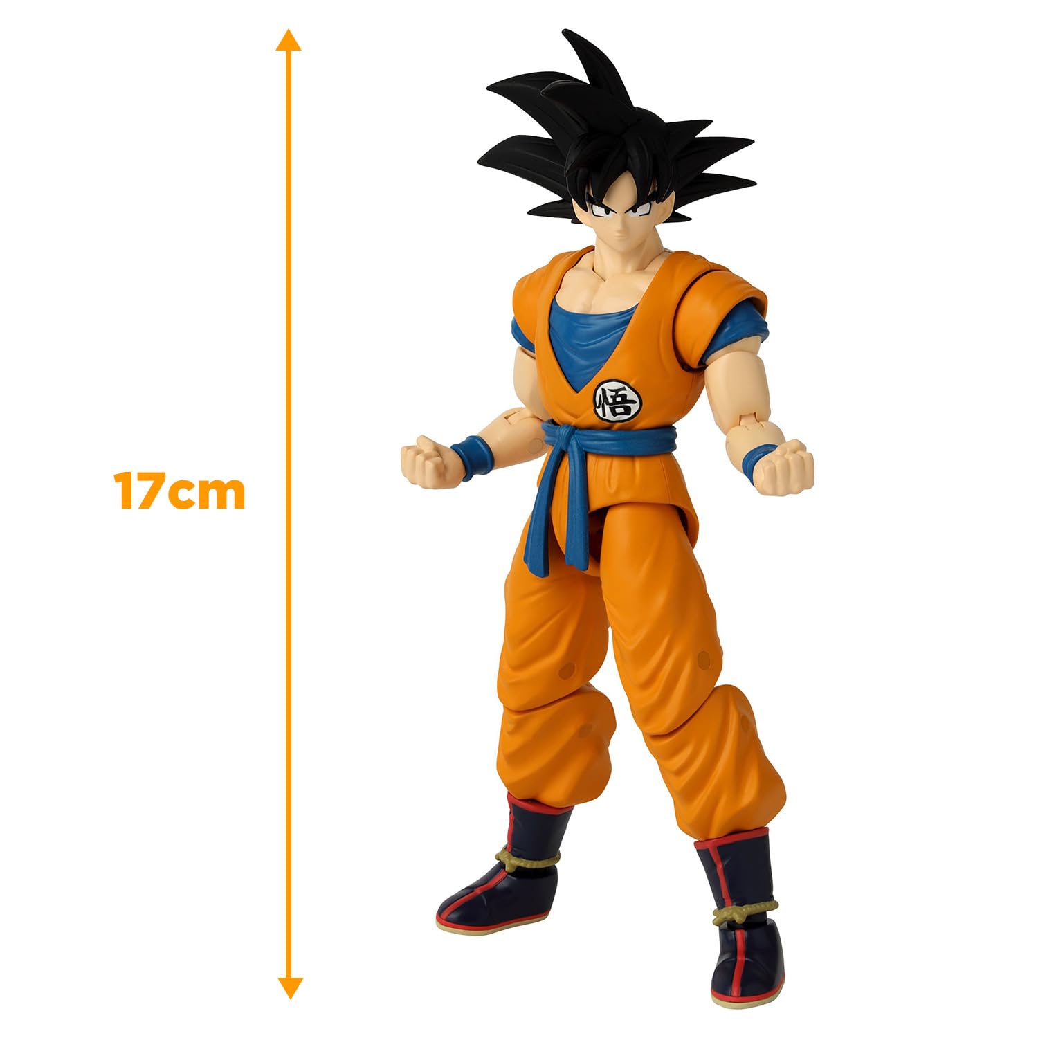 BANDAI - Dragon Ball Super Super Hero - Dragon Star Figure 17 cm - Goku - Official Dragon Ball License - Articulated Goku Figure - Toy for Children Ages 4 and Up - 40720