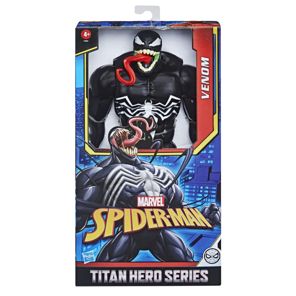 Marvel Hasbro Spider-Man Titan Hero Series Deluxe Venom Toy 30 cm Action Figure, Toys for Kids Ages 4 and Up