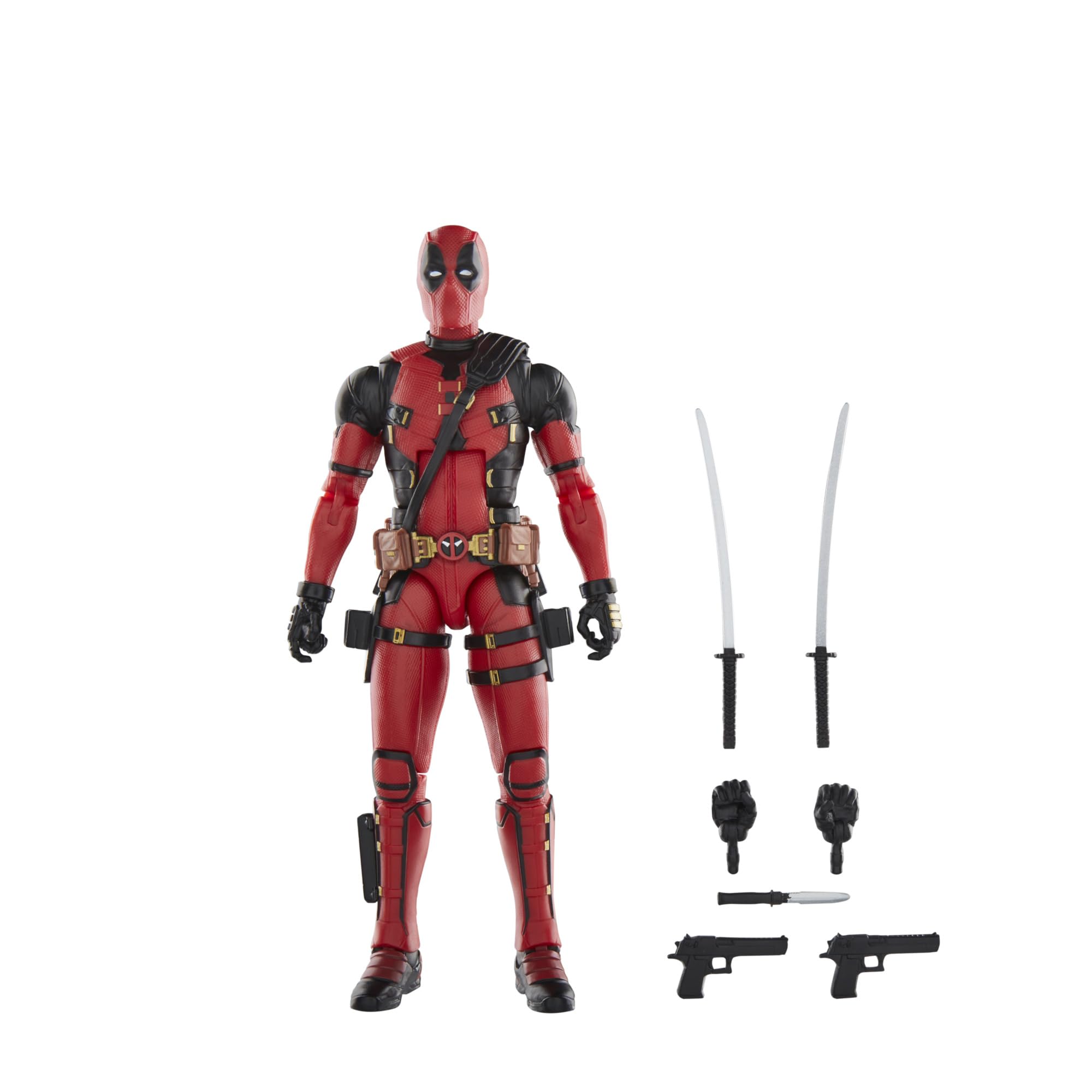 Marvel Legends Series Deadpool &amp; Wolverine, Deadpool Collectible Figure for Adults