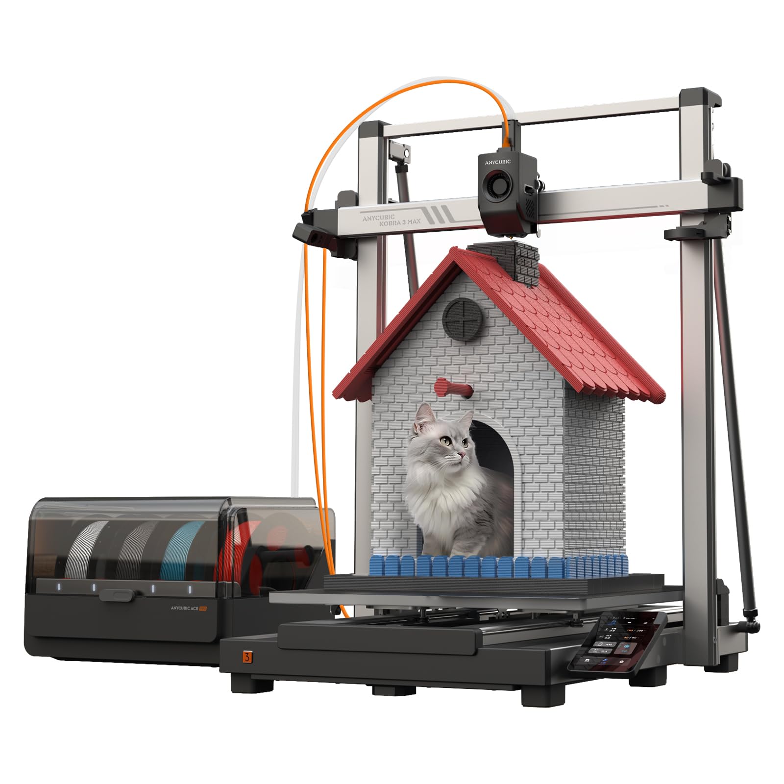 Anycubic Kobra 3 Max Combo Imprimante 3D