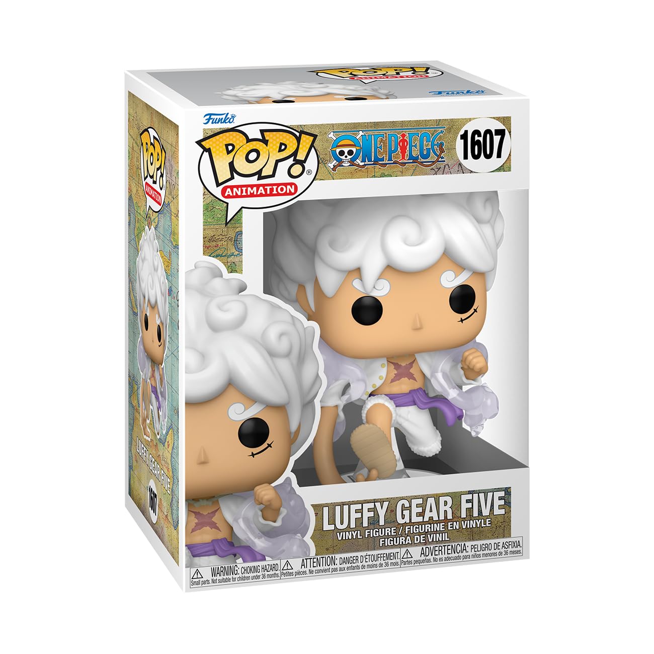 Funko Pop Animation: One Piece S8 - Monkey D. Luffy - OP1-1 Chance of 6 to Have A Rare Chase Variant - Collectable Vinyl Figure - Gift Idea - Official Products