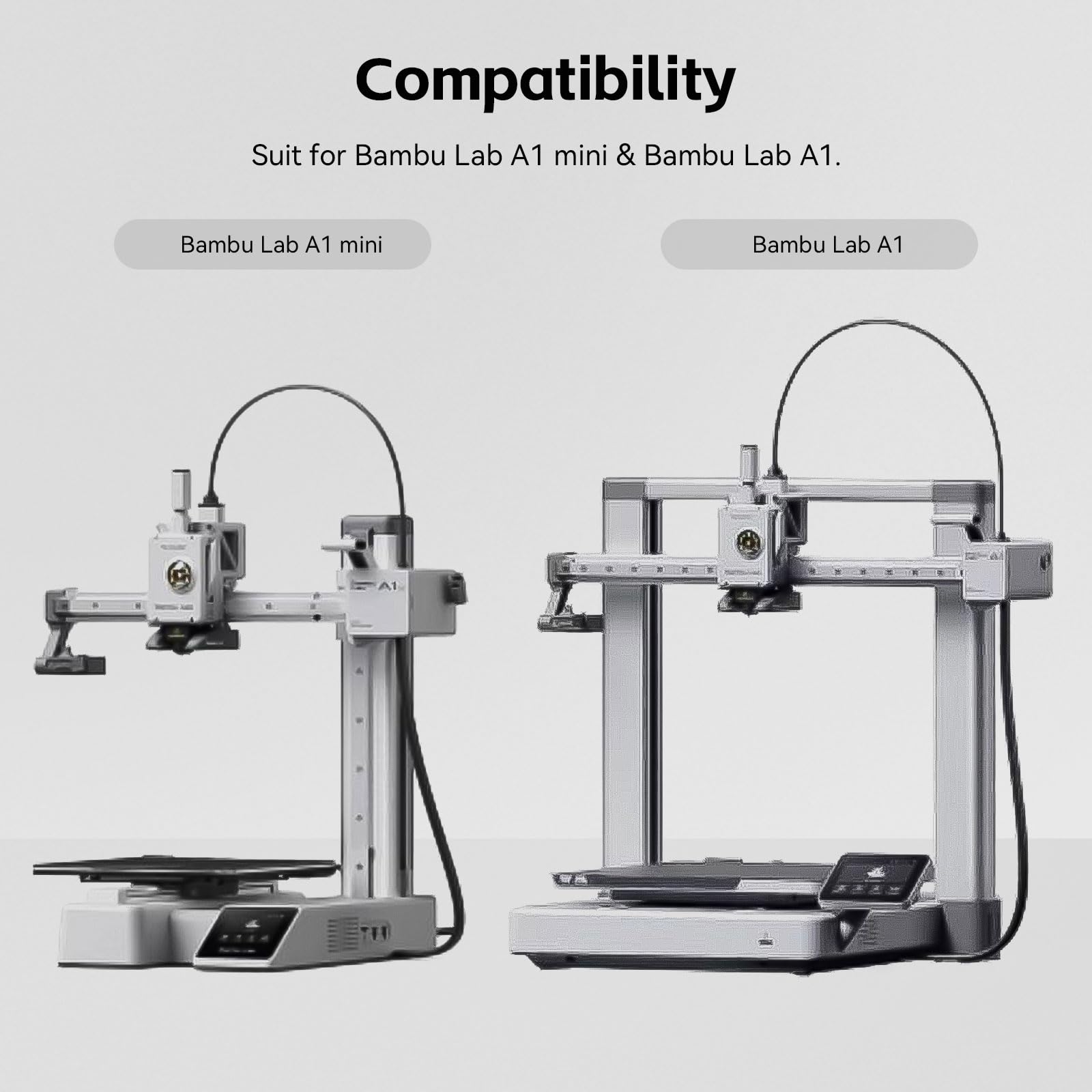 Original Bamboo Lab A1/A1mini Hotend 0.2mm High Temp&Fast Speed Buse en Acier Inoxydable +Bloc Chauffant Structure Intégrée Compatible with Bambu Lab A1&A1 Mini Imprimante 3D