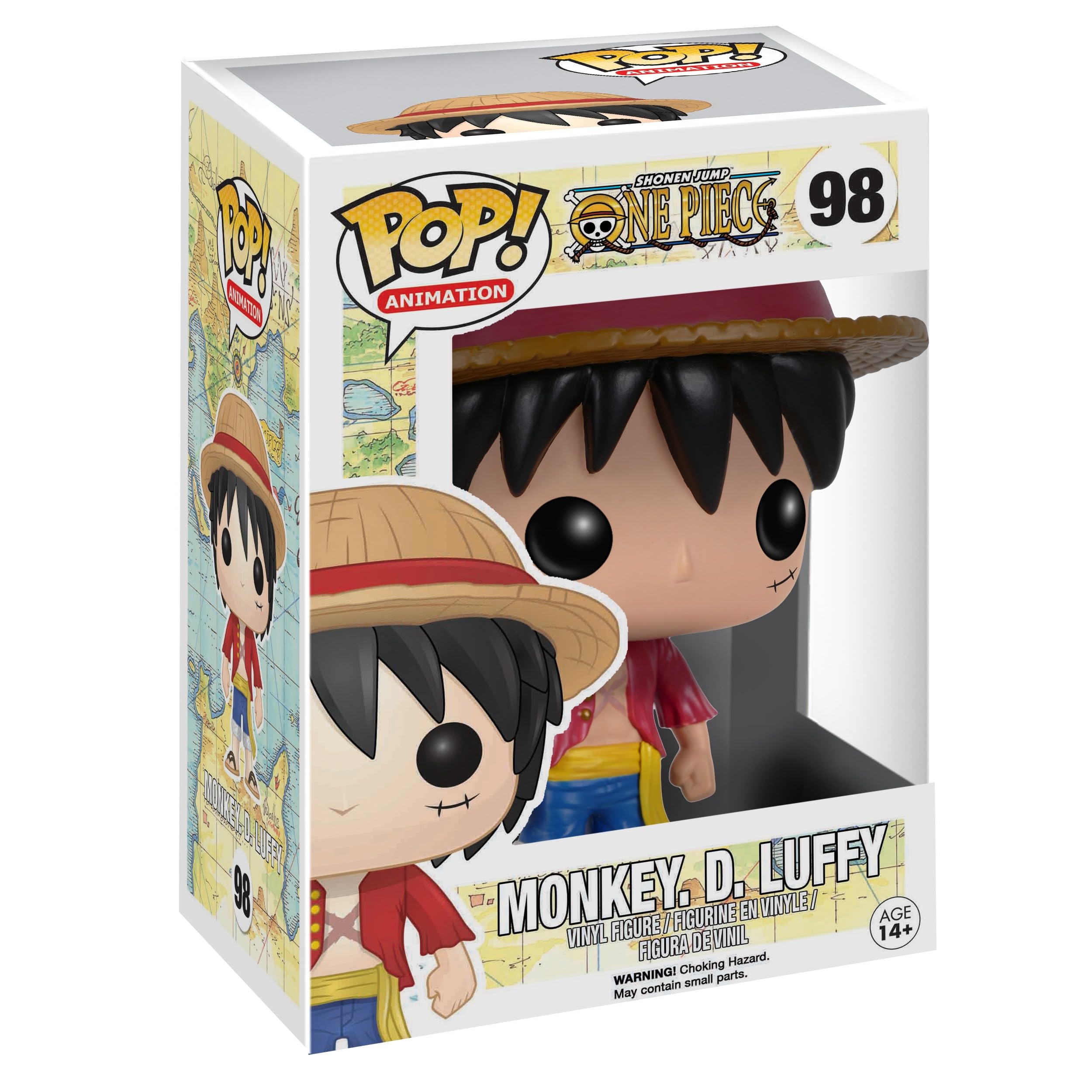 Funko Pop Animation: One Piece - Monkey D. Luffy - Collectable Vinyl Figure - Gift Idea - Official Products - Toys for Children and Adults - Anime Fans