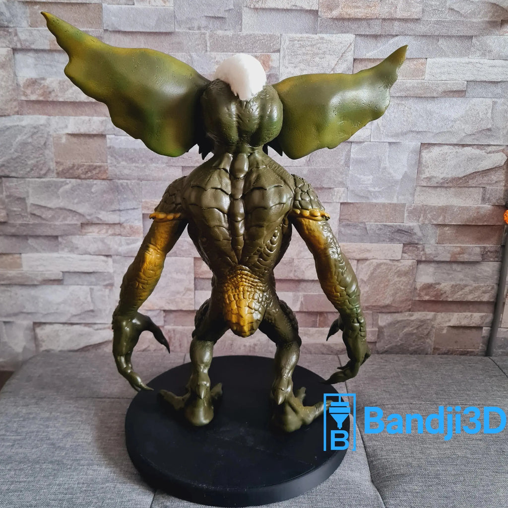Figurine Gremlins 3D 44 cm – Sculpture Cinéma Peinte à la Main | Bandji3D Bandji3D