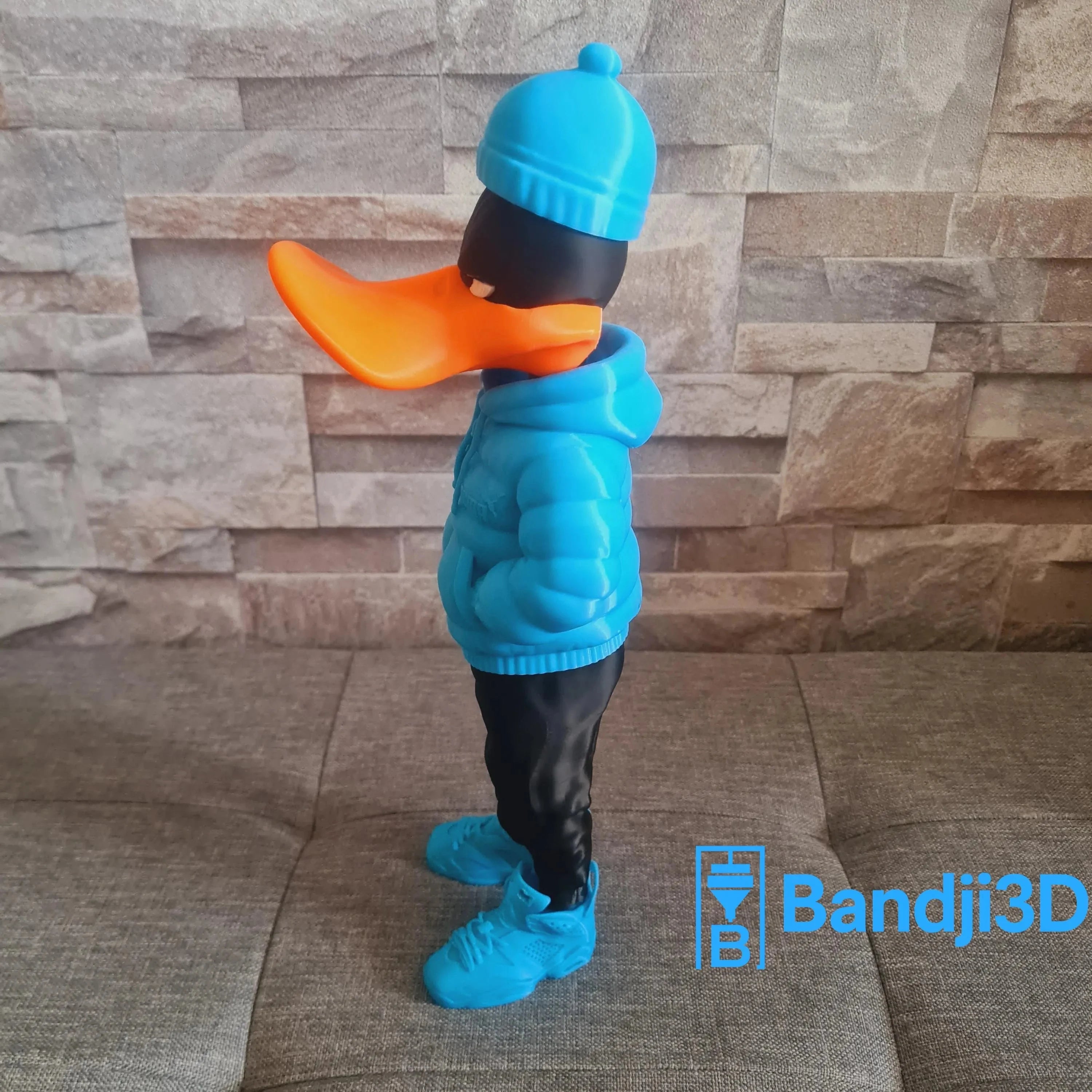 Figurine Daffy Duck 3D Streetwear – Édition Collector Cartoon | Bandji3D Bandji3D