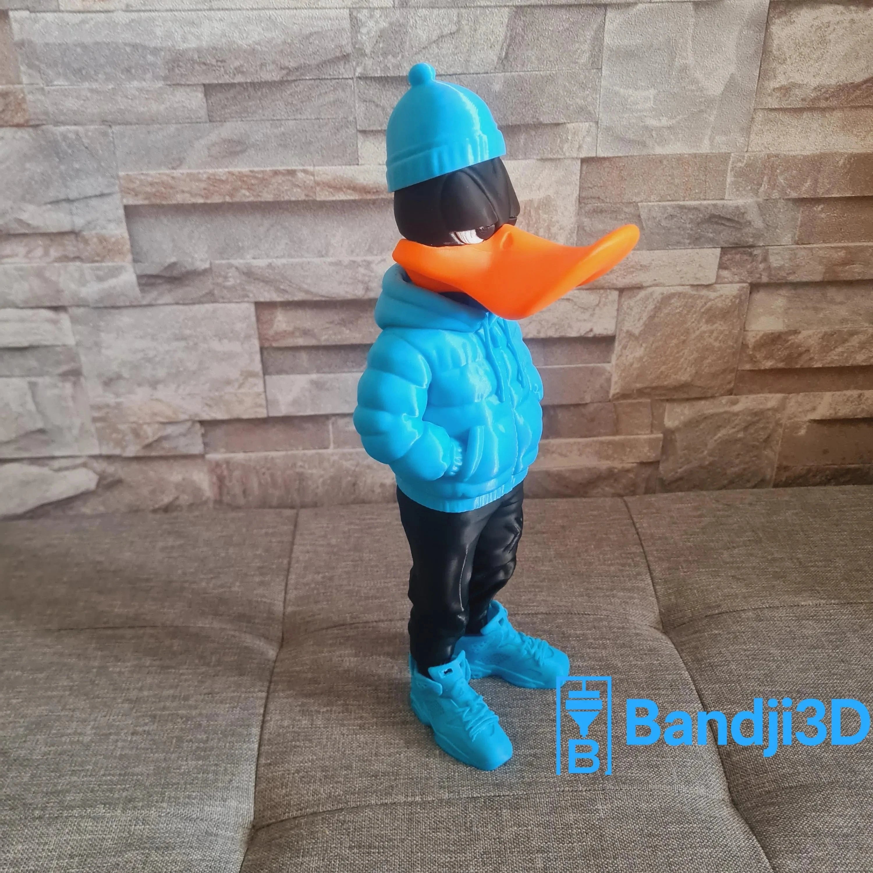 Figurine Daffy Duck 3D Streetwear – Édition Collector Cartoon | Bandji3D Bandji3D