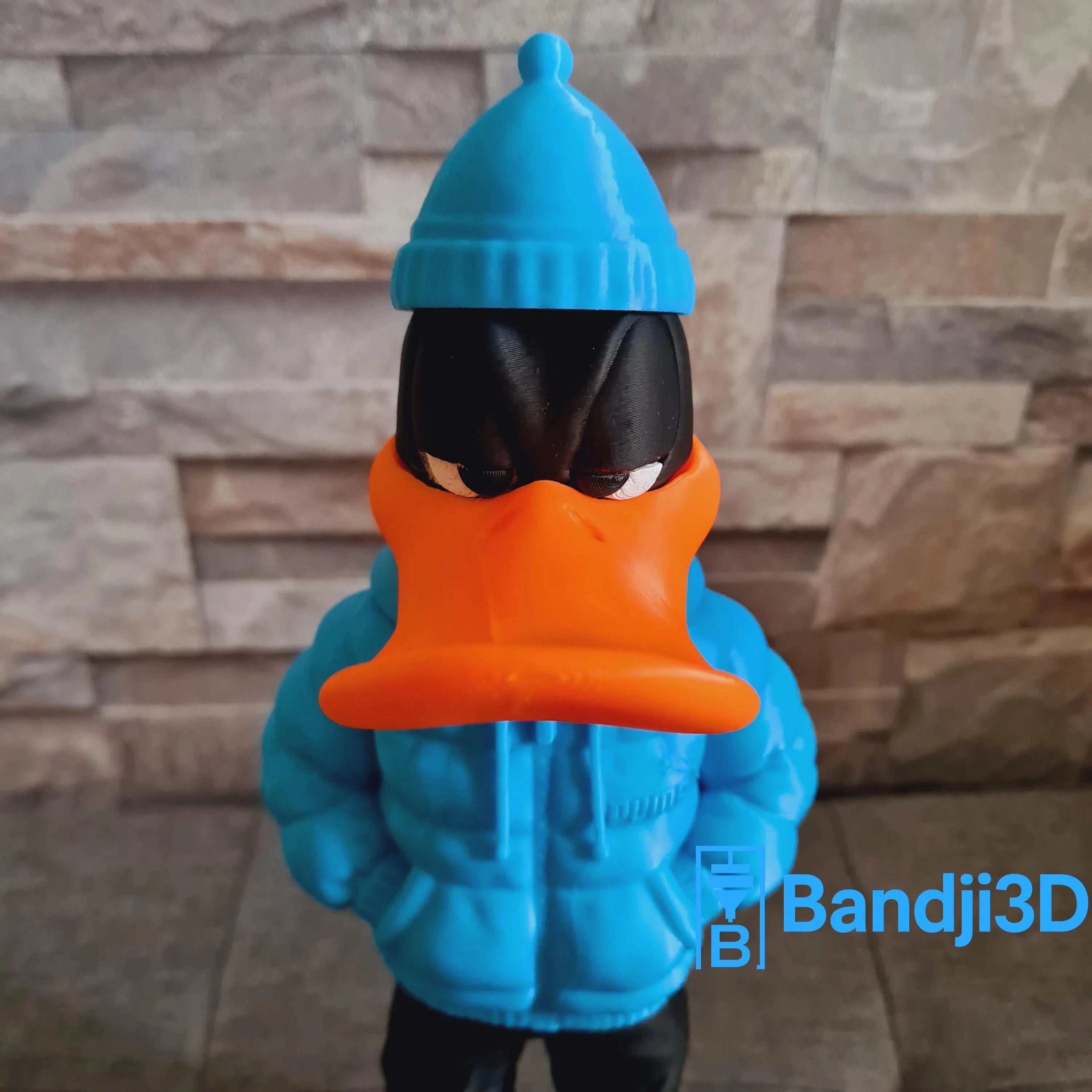 Figurine Daffy Duck 3D Streetwear – Édition Collector Cartoon | Bandji3D Bandji3D