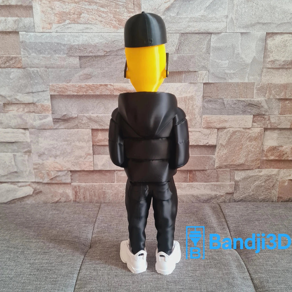 Figurine Bart Simpson 3D Streetwear – Édition Collector Pop Art | Bandji3D Bandji3D