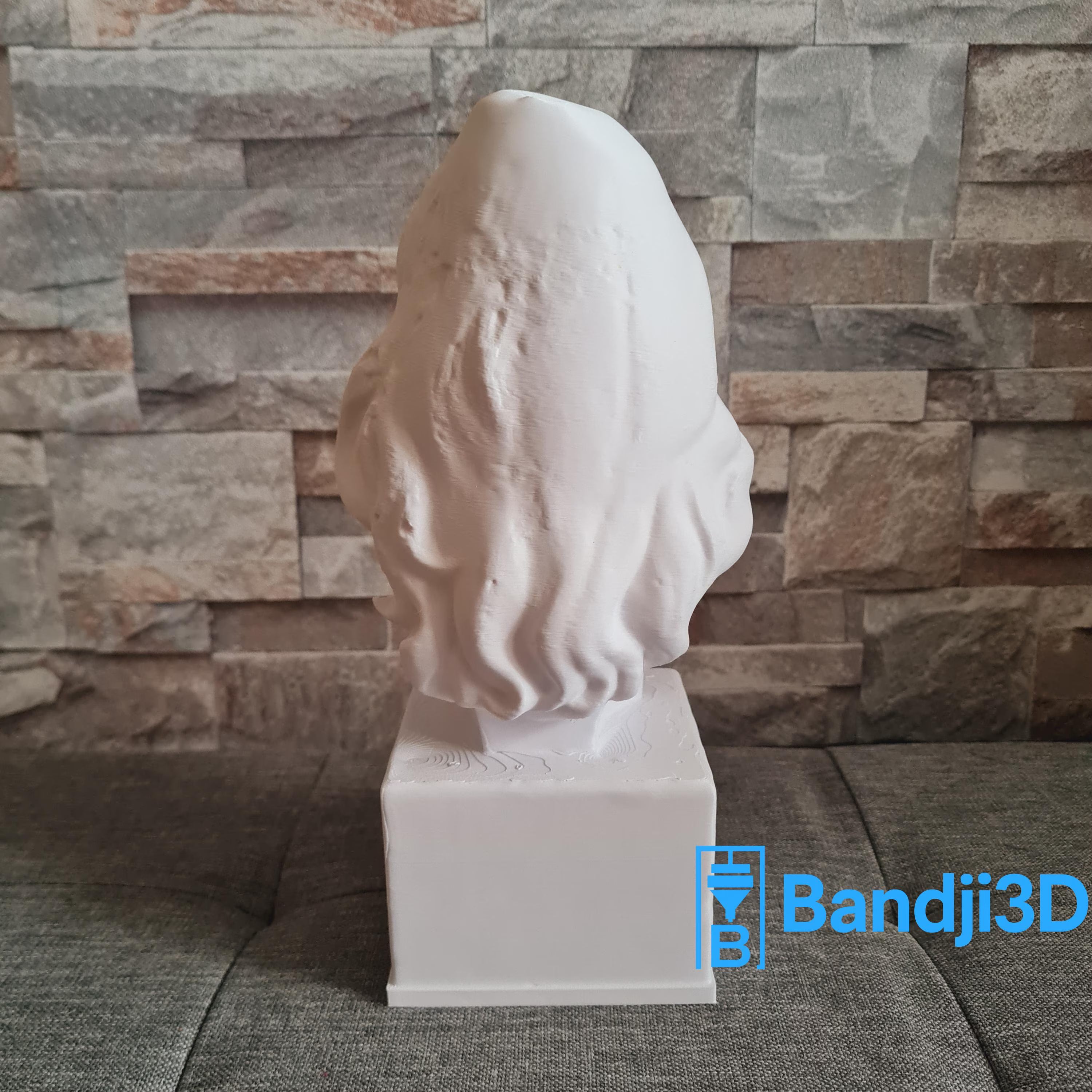 Buste Dalida 3D – Sculpture Personnalisable & Déco Musicale | Bandji3D Bandji3D