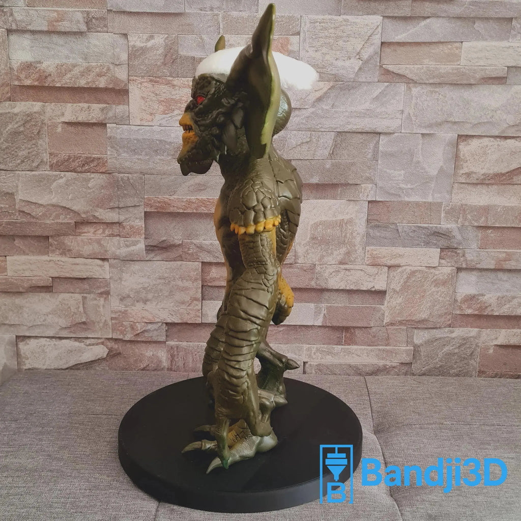 Figurine Gremlins 3D 44 cm – Sculpture Cinéma Peinte à la Main | Bandji3D Bandji3D