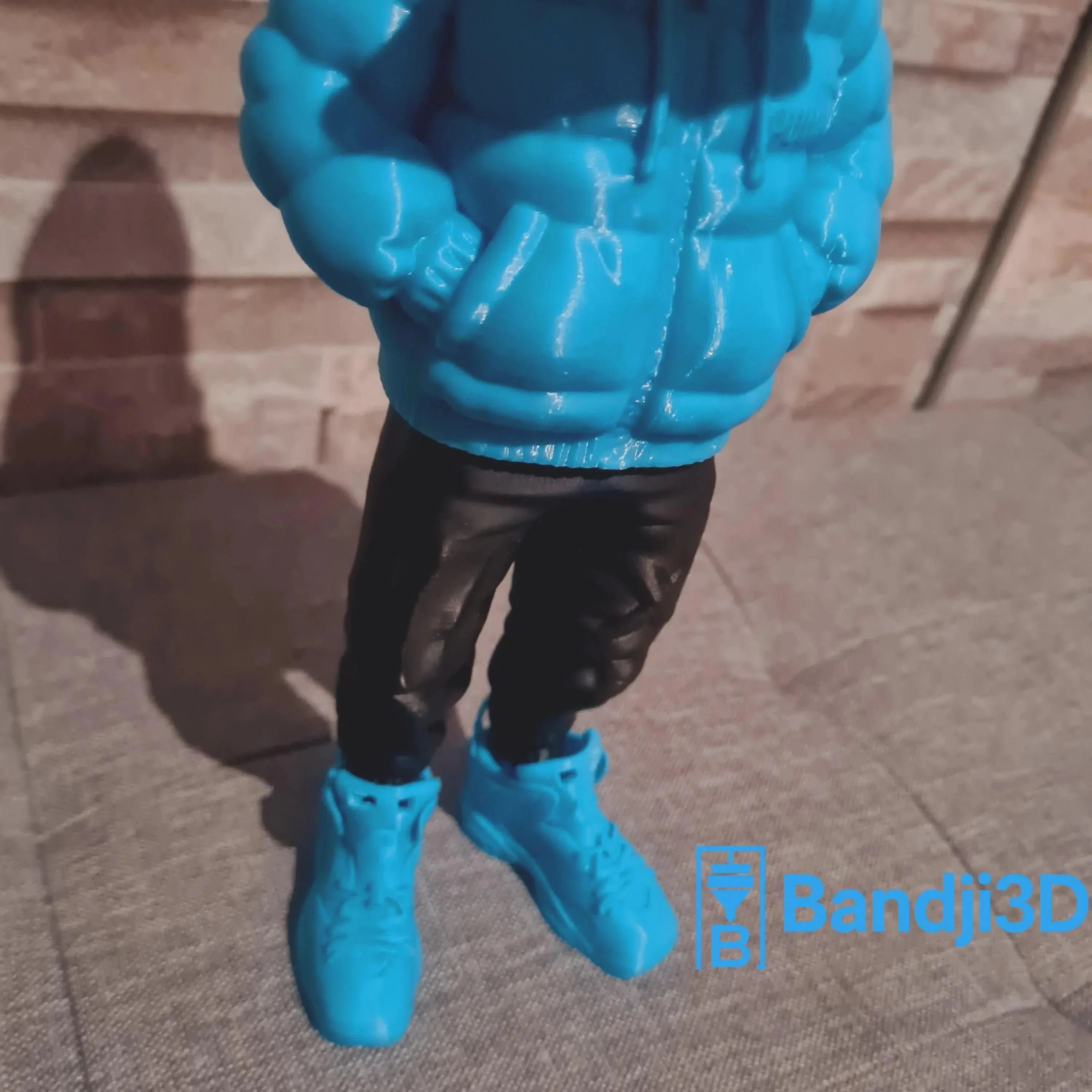 Figurine Daffy Duck 3D Streetwear – Édition Collector Cartoon | Bandji3D Bandji3D