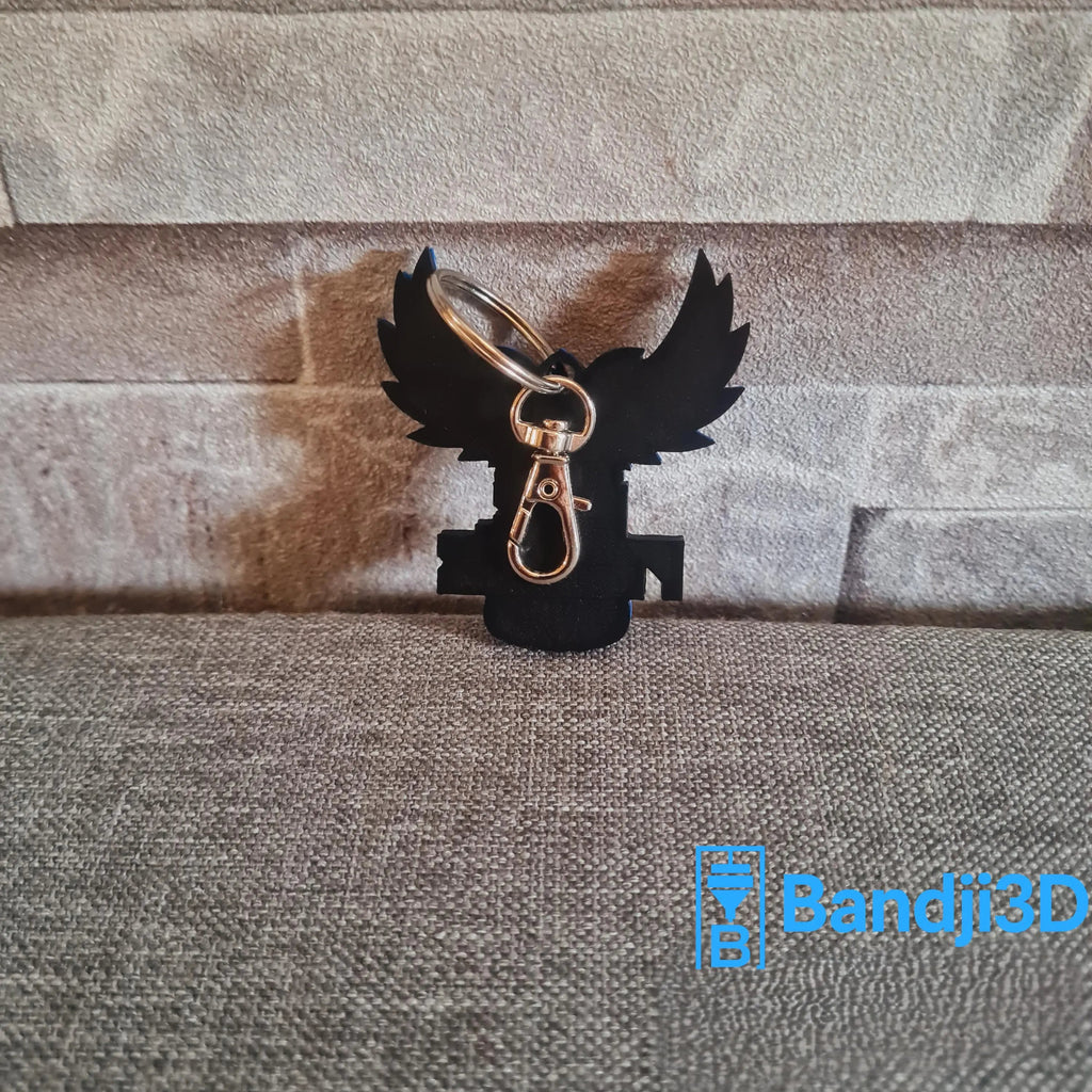 Porte-clés Blue Phoenix 3D – Cadeau Supporter Personnalisé | Bandji3D Bandji3D
