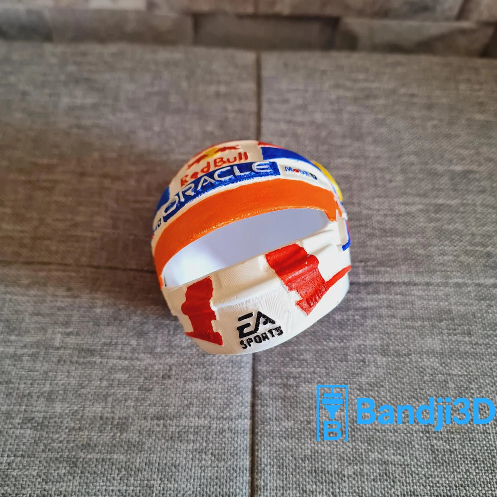 Statue F1 Max Verstappen 3D – Figurine Pilote Peinte à la Main | Bandji3D Bandji3D