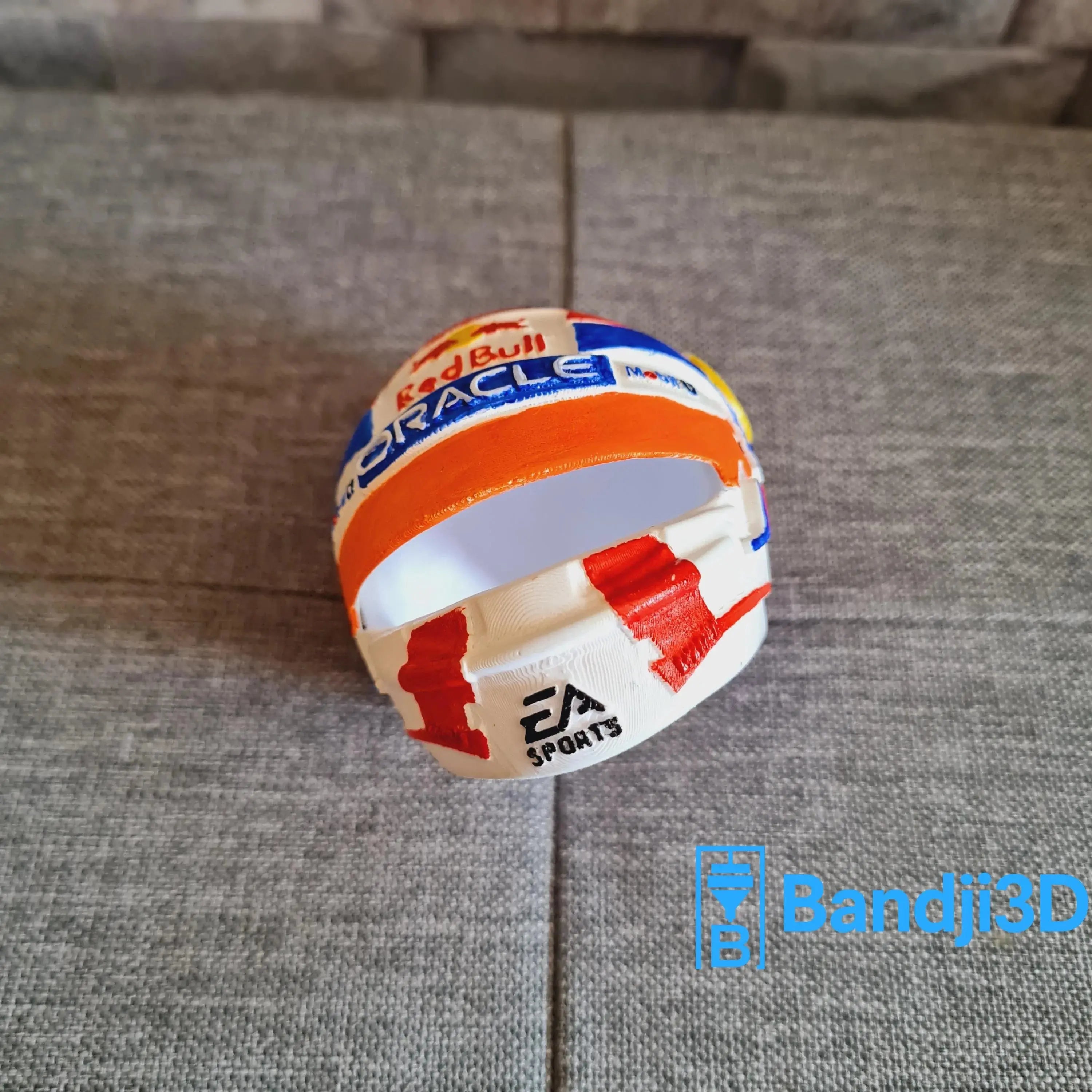 Statue F1 Max Verstappen 3D – Figurine Pilote Peinte à la Main | Bandji3D Bandji3D