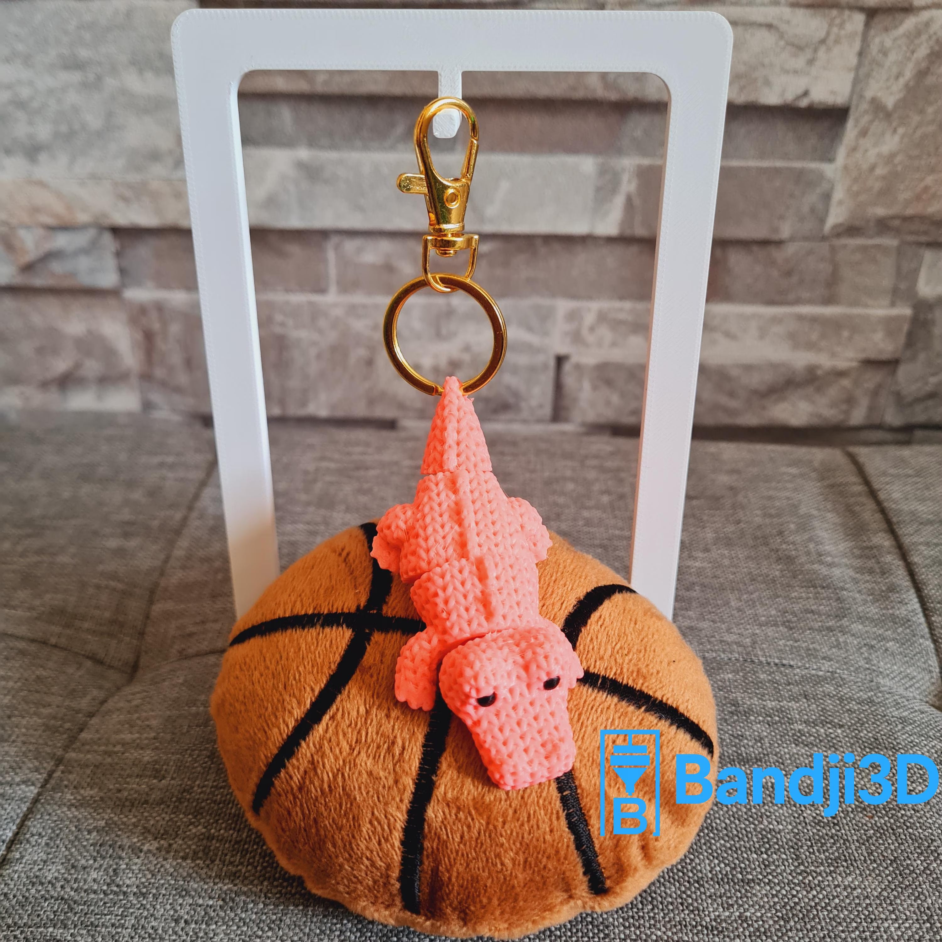Porte-clés Croco Articulé 3D – Jouet Fidget & Cadeau Personnalisable | Bandji3D Bandji3D