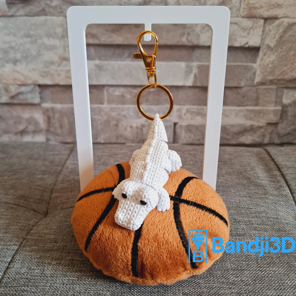 Porte-clés Croco Articulé 3D – Jouet Fidget & Cadeau Personnalisable | Bandji3D Bandji3D