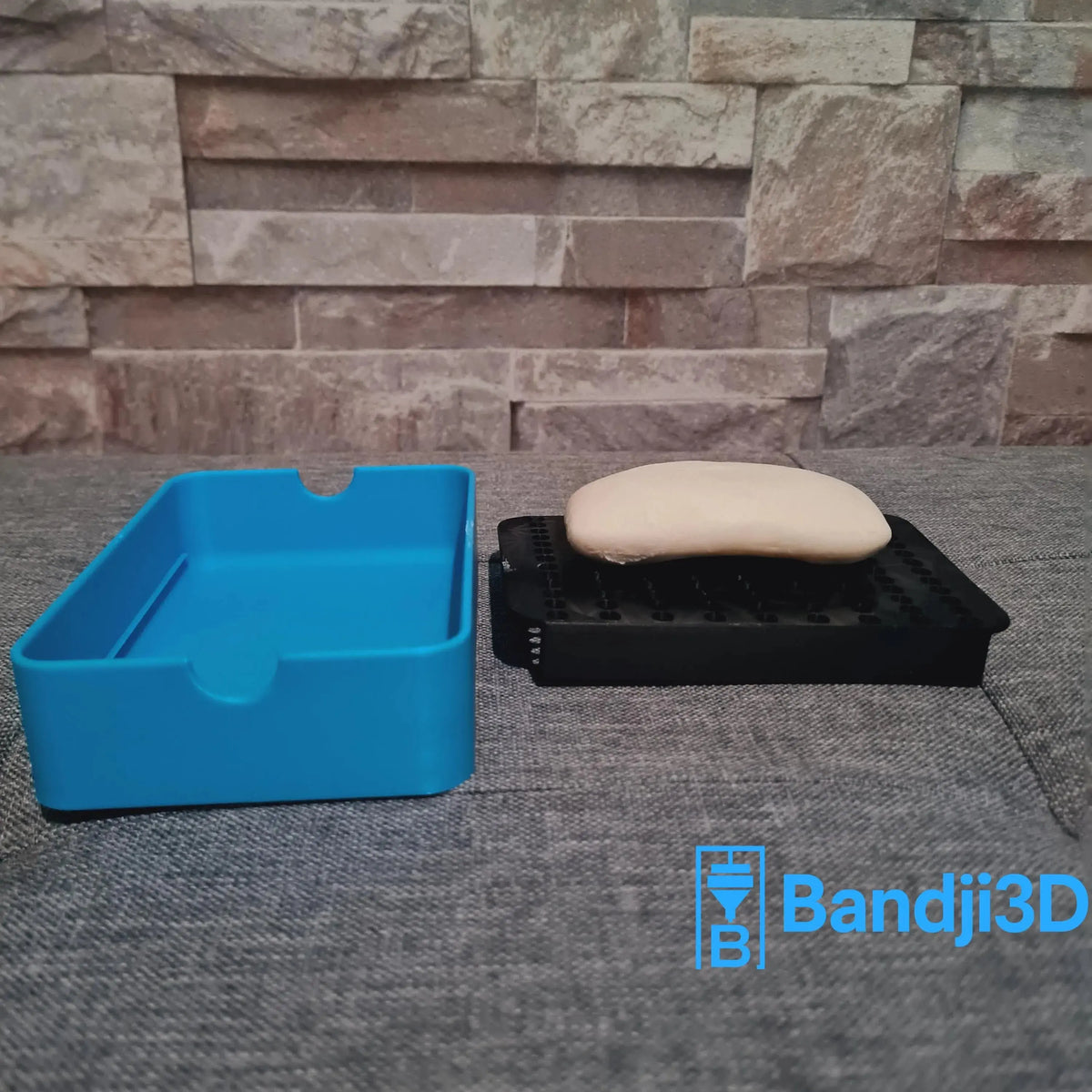 Porte-savon 3D – Design Moderne & Égouttage Rapide | Bandji3D Bandji3D