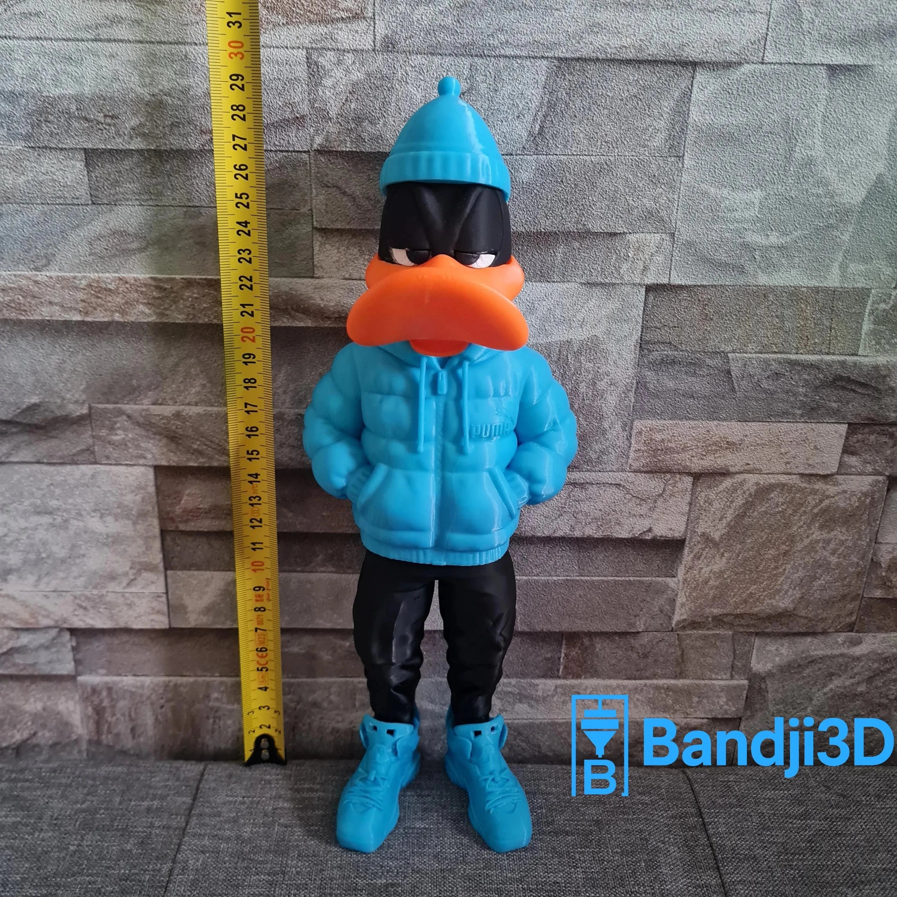 Figurine Daffy Duck 3D Streetwear – Édition Collector Cartoon | Bandji3D Bandji3D