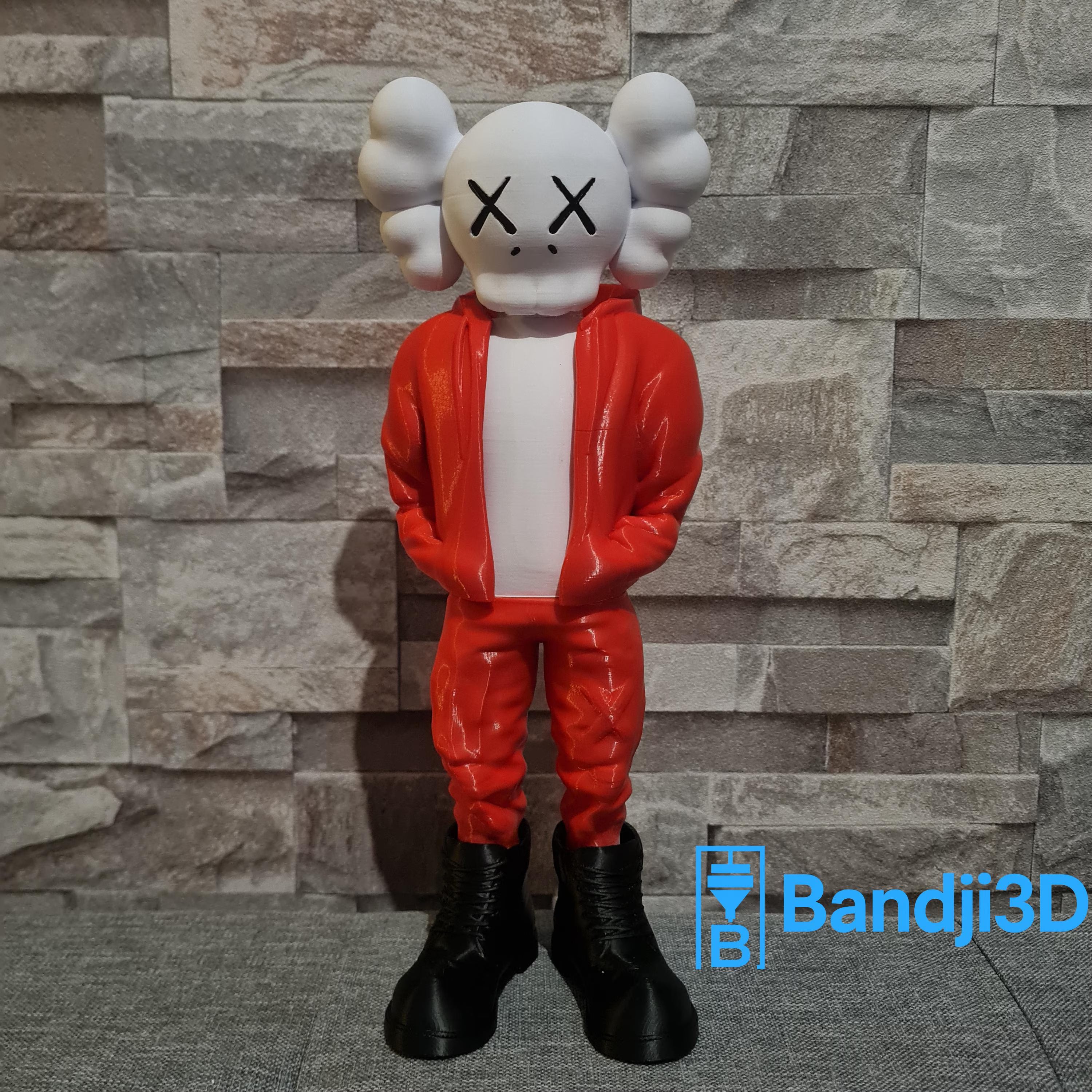 Sculpture KAWS 3D – Figurine Collector Déco Moderne | Bandji3D Bandji3D