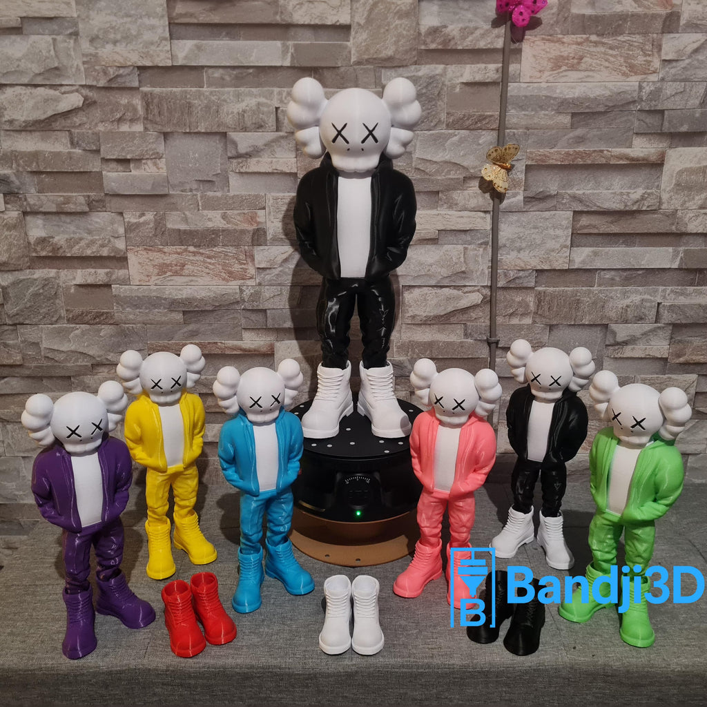 Sculpture KAWS 3D – Figurine Collector Déco Moderne | Bandji3D Bandji3D