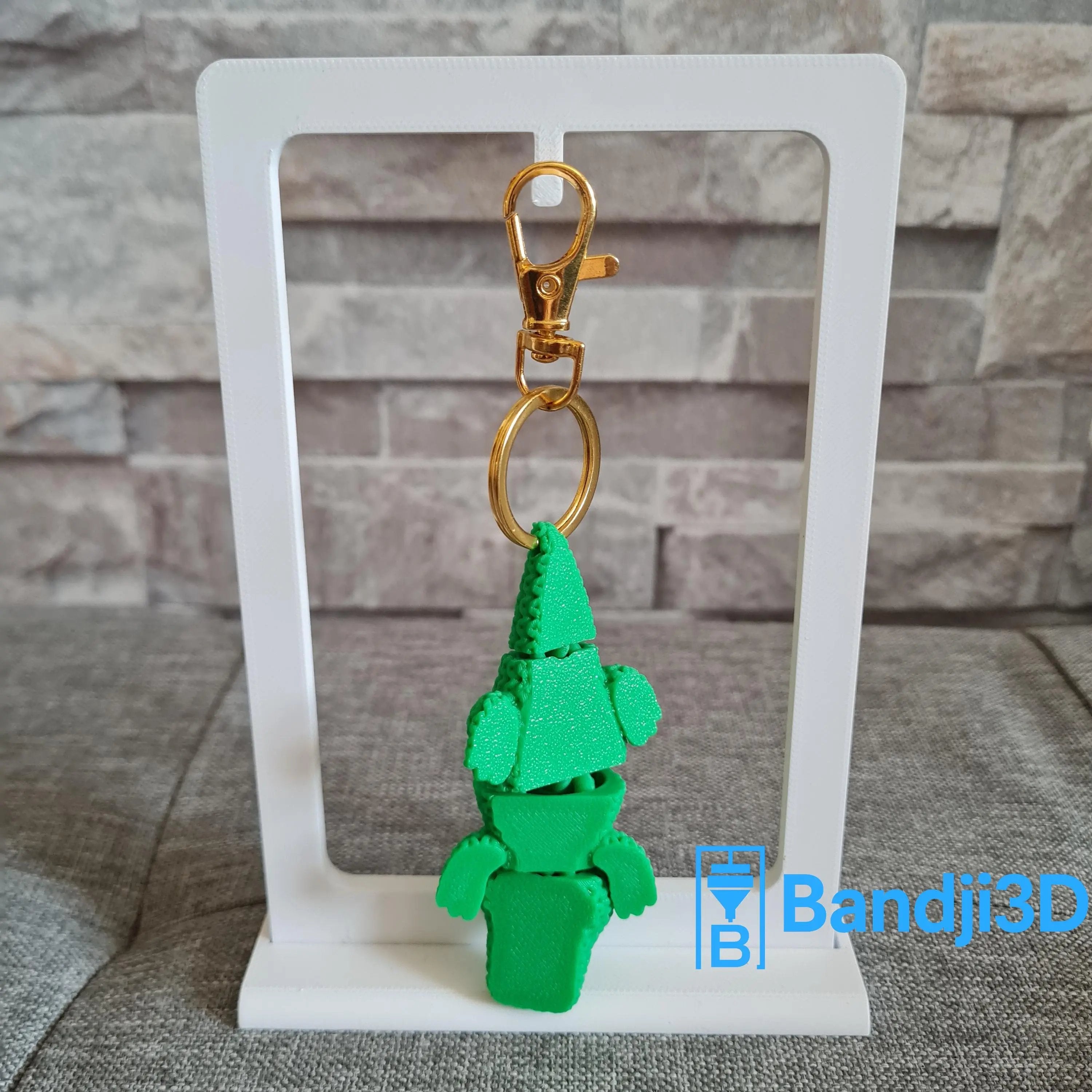 Porte-clés Croco Articulé 3D – Jouet Fidget & Cadeau Personnalisable | Bandji3D Bandji3D