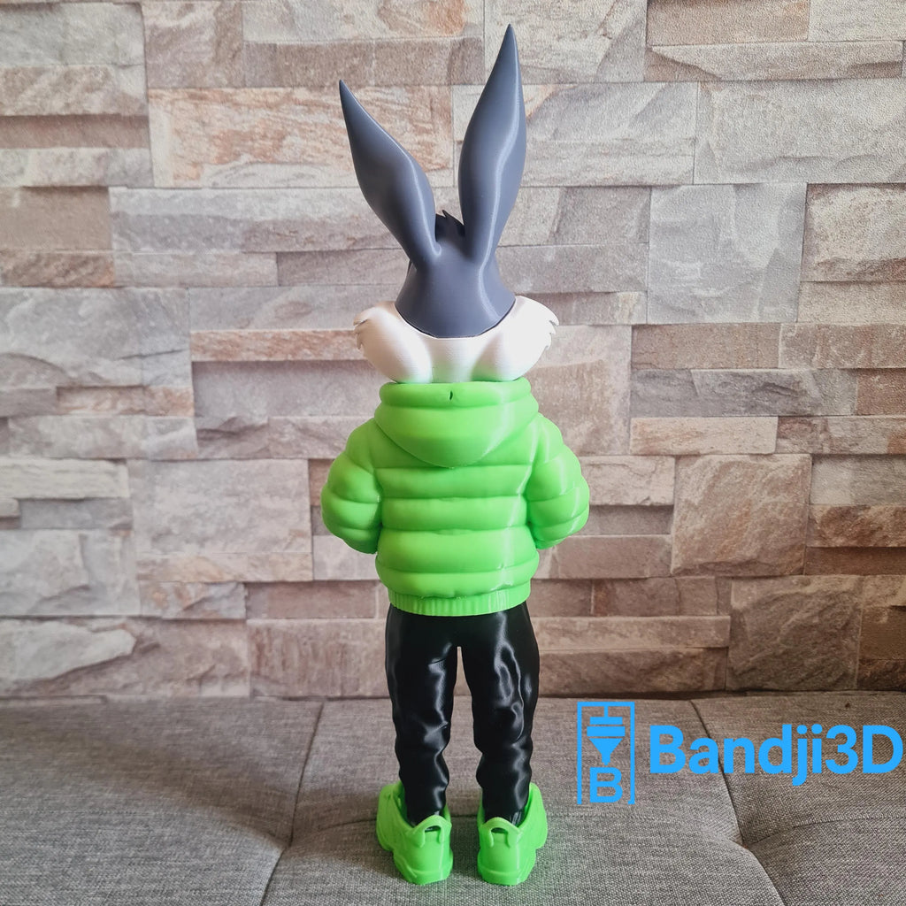 Figurine 3D streetwear cartoon personnalisable – Statue déco pop art impression 3D