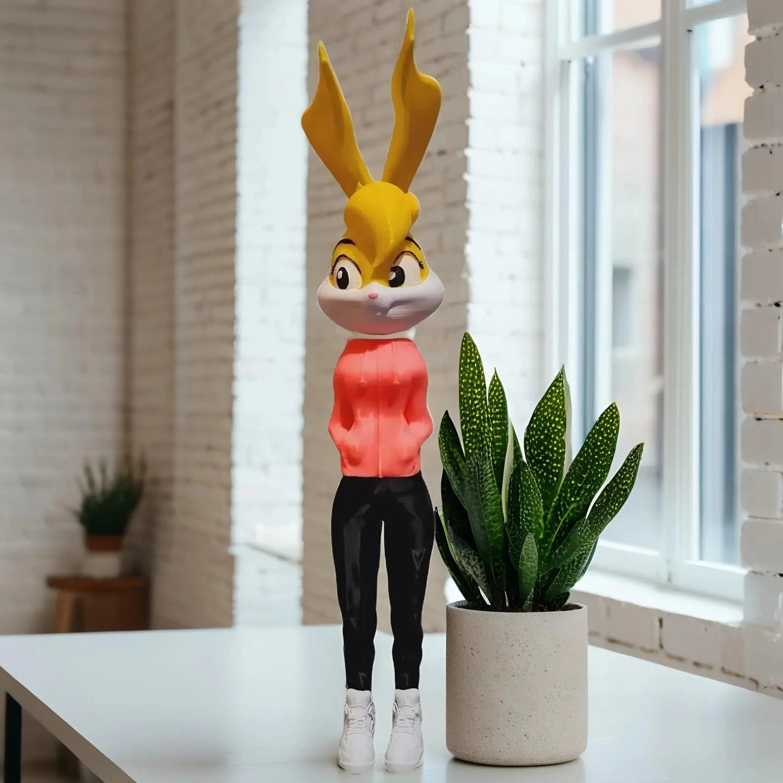Figurine Lola Bunny 3D Streetwear – Personnalisable & Pop Culture | Bandji3D Bandji3D