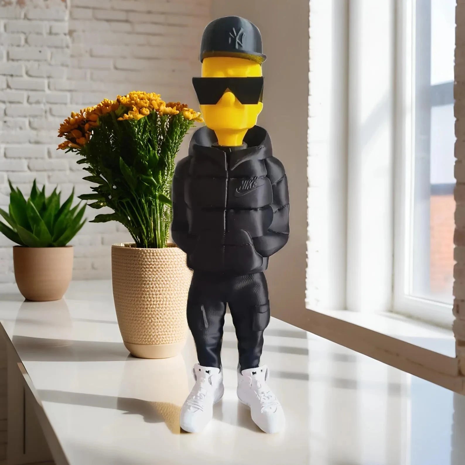 Figurine Bart Simpson 3D Streetwear – Édition Collector Pop Art | Bandji3D Bandji3D