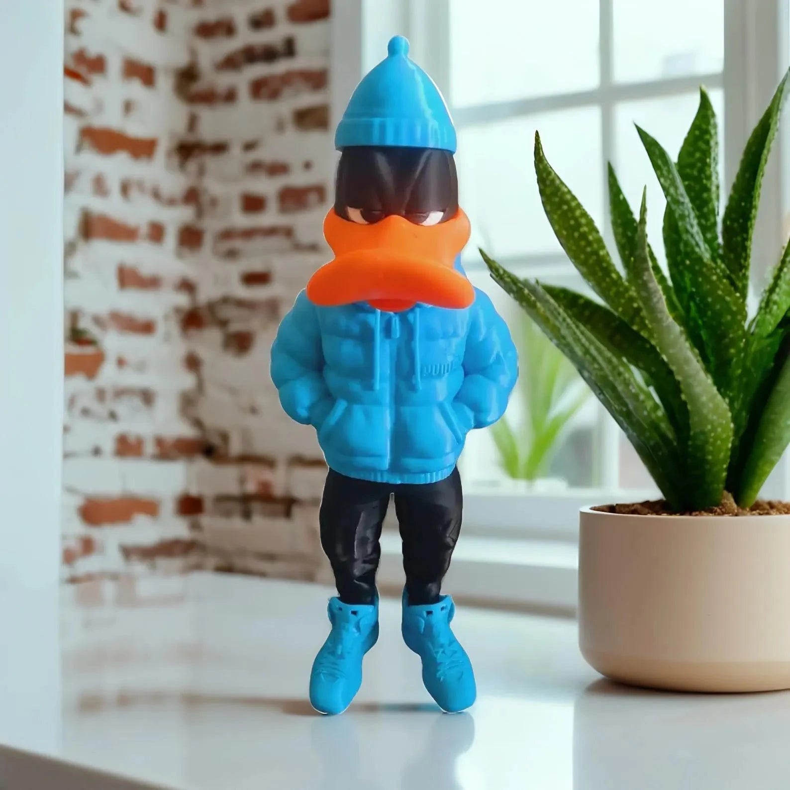 Figurine Daffy Duck 3D Streetwear – Édition Collector Cartoon | Bandji3D Bandji3D