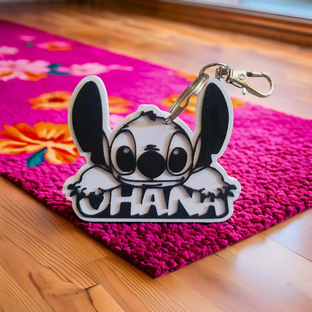 Porte-clés Stitch 3D Personnalisé – Cadeau Mignon Fan Disney | Bandji3D Bandji3D