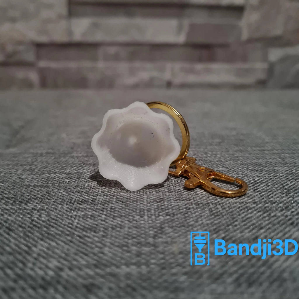 Porte-clés Fantôme Tricot 3D – Accessoire Mignon Halloween | Bandji3D Bandji3D