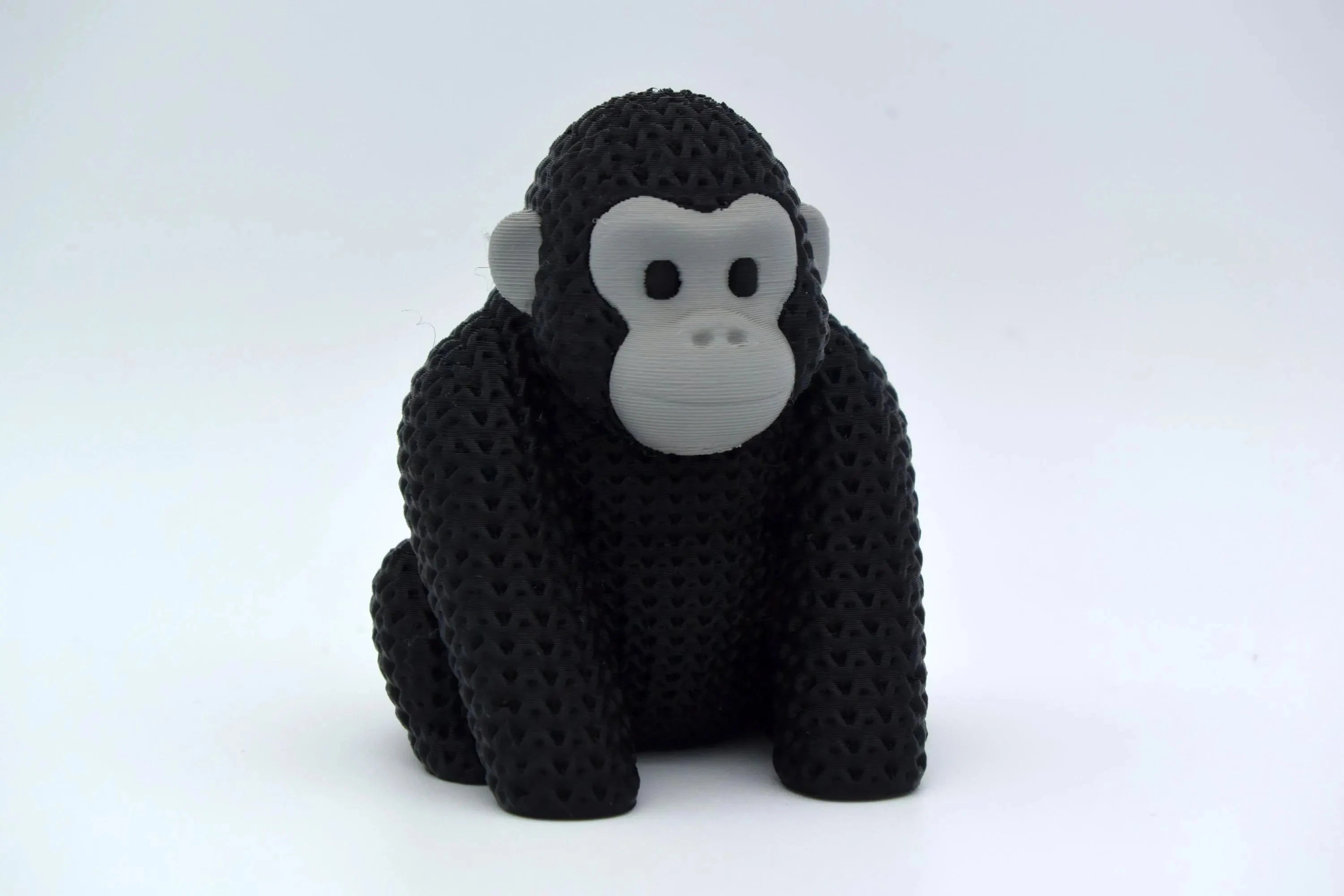 Figurine gorille tricot 3D • Statue déco moderne • Cadeau original | Bandji3D Bandji3D