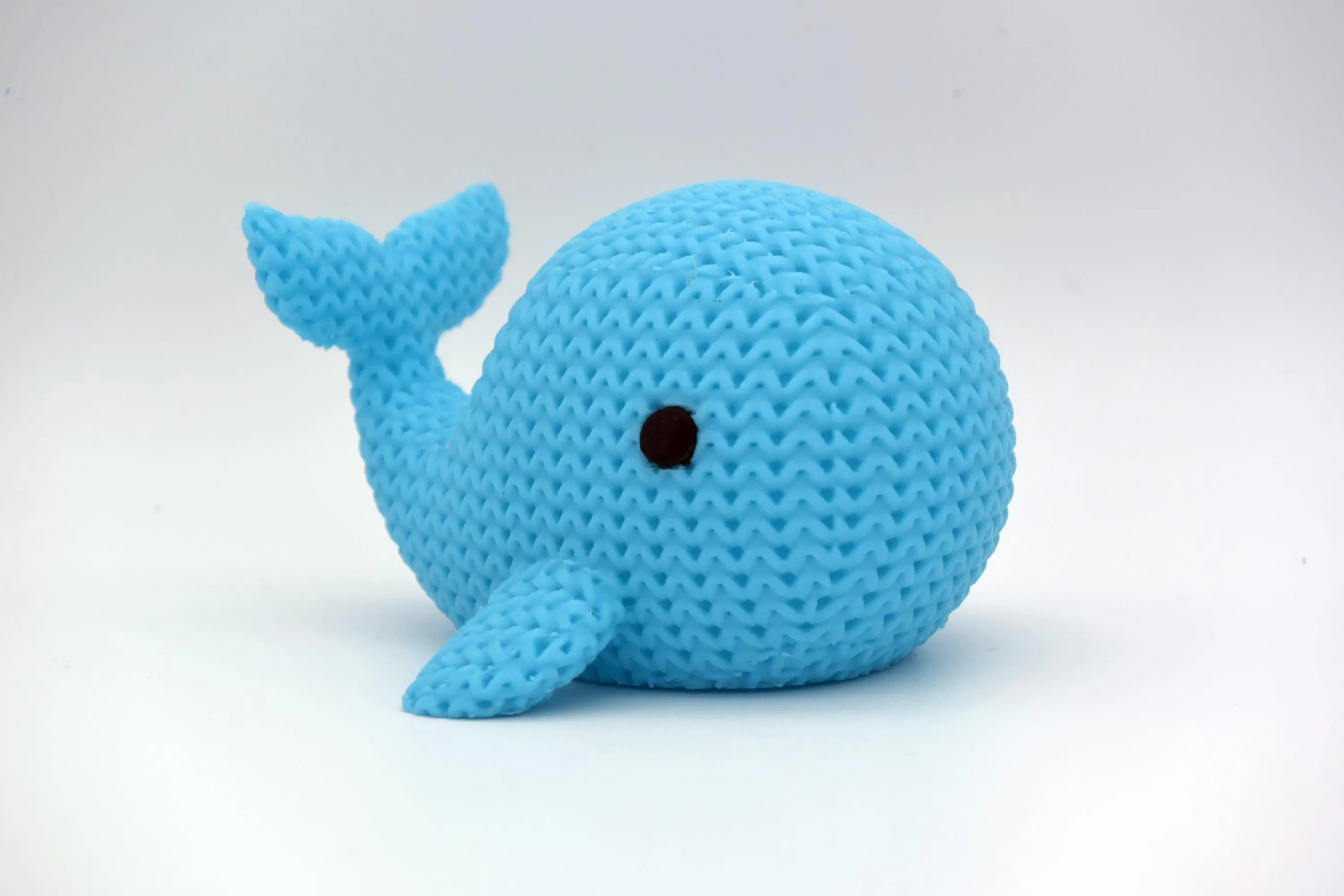 Figurine baleine tricot 3D • Sculpture marine artisanale • Cadeau original | Bandji3D Bandji3D