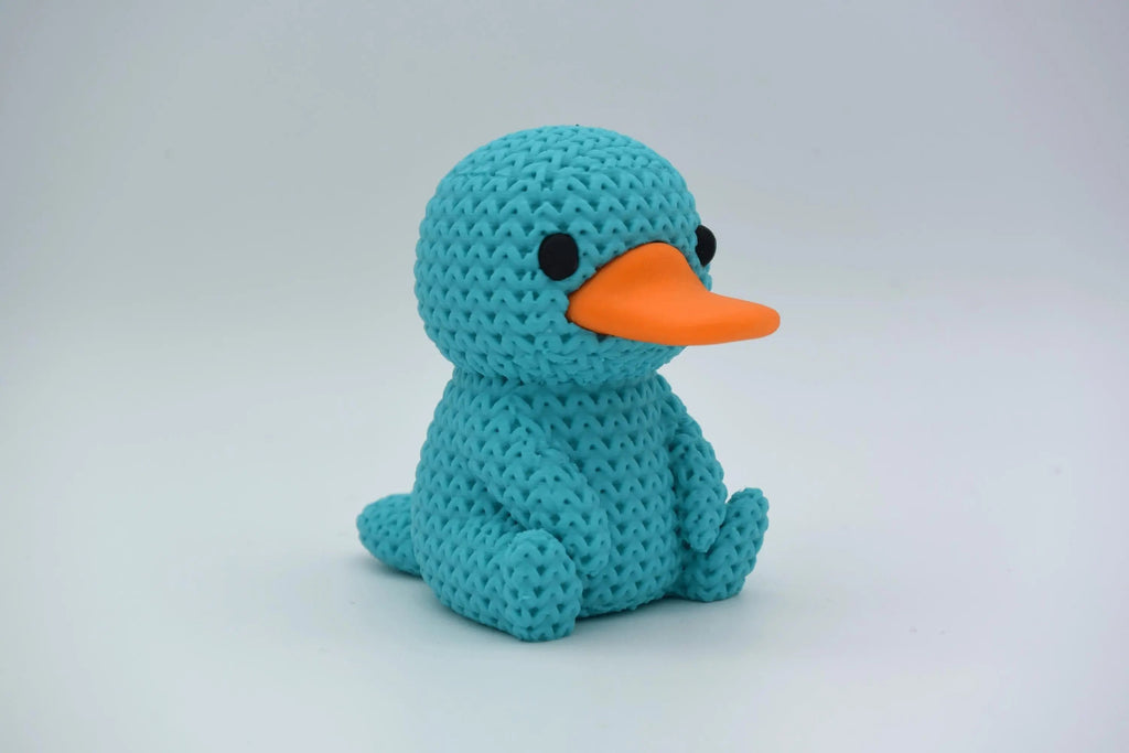 Figurine ornithorynque tricot 3D • Sculpture artisanale rare • Cadeau original | Bandji3D Bandji3D