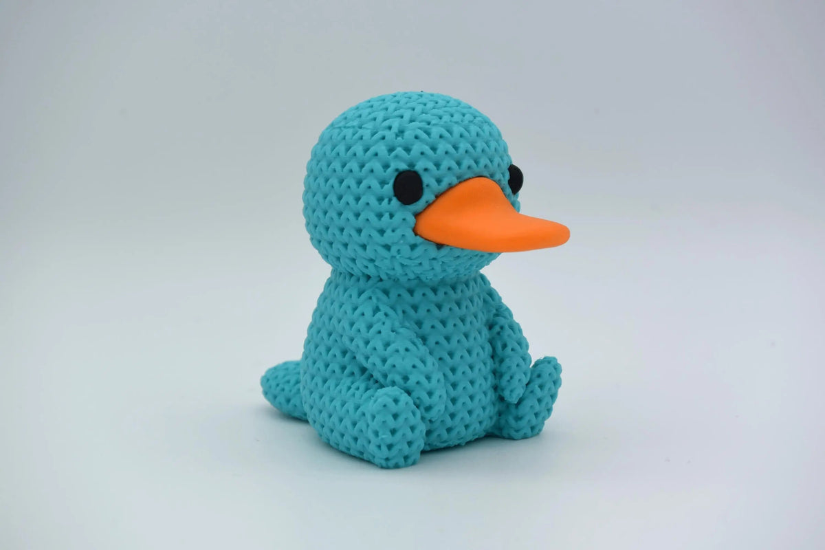 Figurine ornithorynque tricot 3D • Sculpture artisanale rare • Cadeau original | Bandji3D Bandji3D