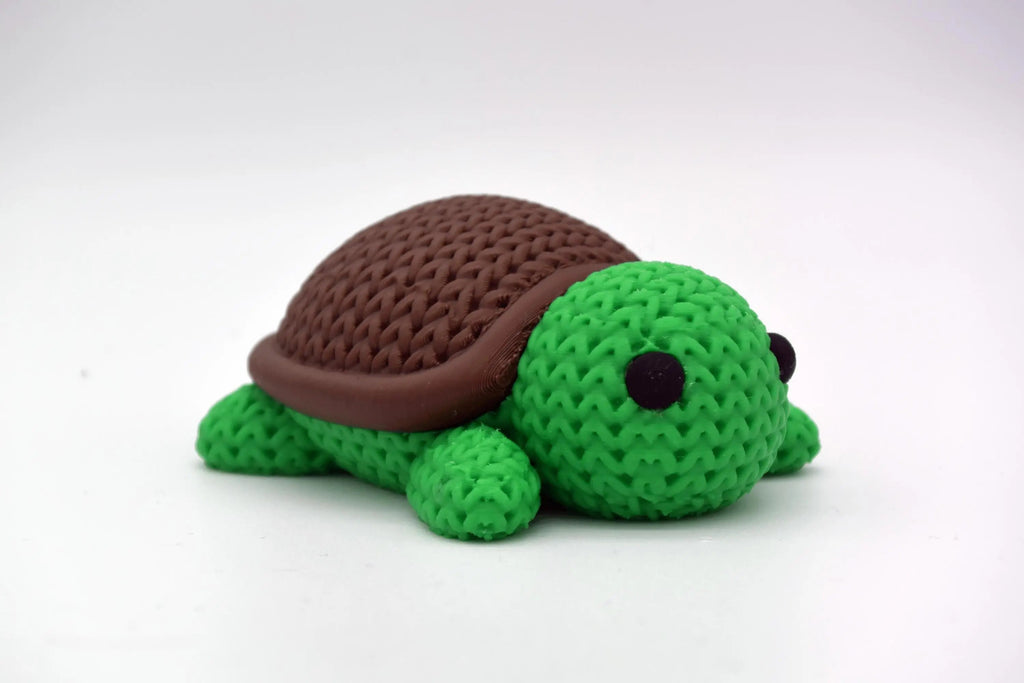 Figurine tortue tricot 3D • Sculpture artisanale • Déco marine | Bandji3D Bandji3D