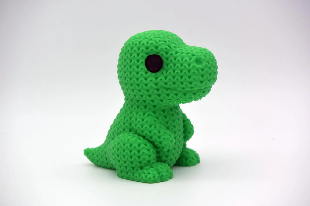 Figurine dinosaure T-Rex tricot 3D • Sculpture artisanale mignonne • Déco originale | Bandji3D Bandji3D