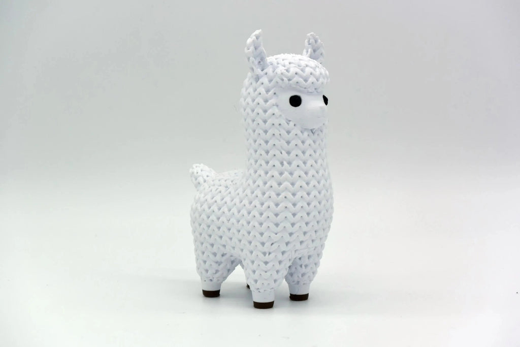 Figurine lama tricot 3D • Sculpture artisanale • Déco exotique | Bandji3D Bandji3D