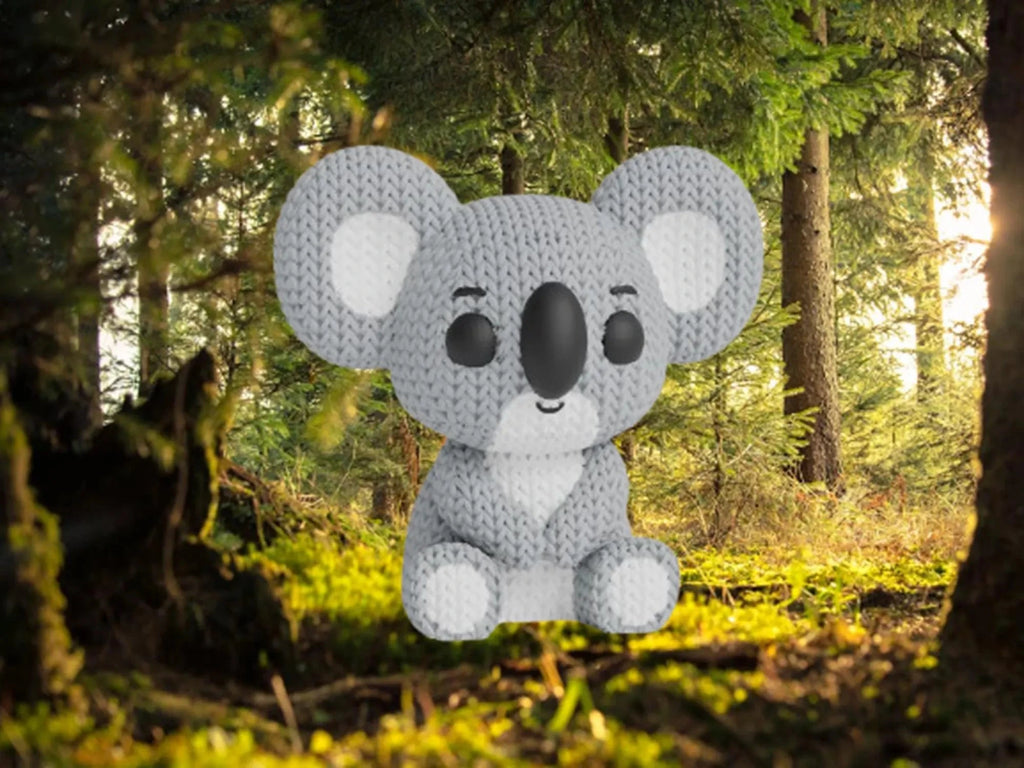 Figurine koala tricot 3D • Sculpture artisanale • Déco exotique | Bandji3D Bandji3D